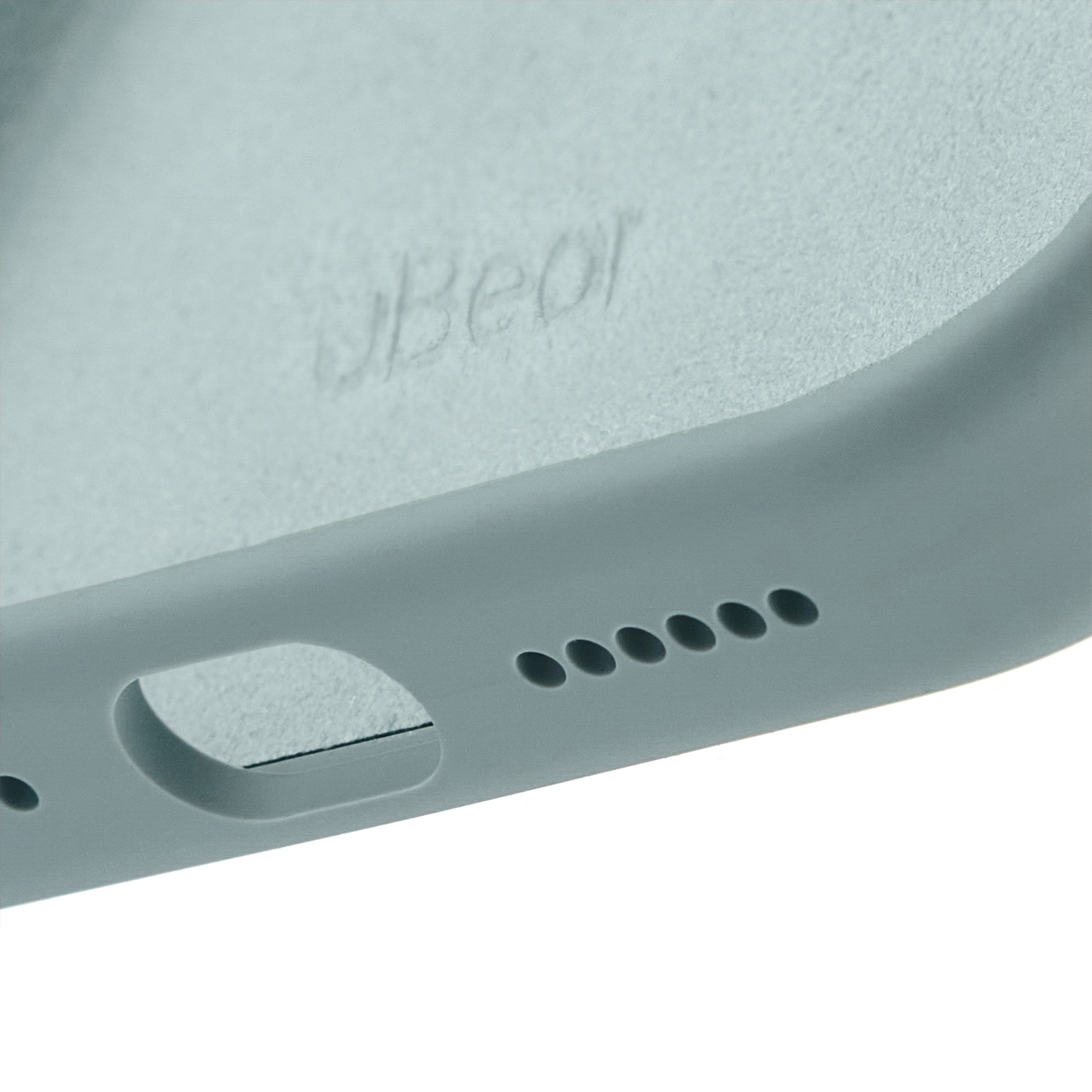 На фото изображено Чехол защитный uBear Touch Mag Case для iPhone 17 Pro Max, MagSafe, холодная мята