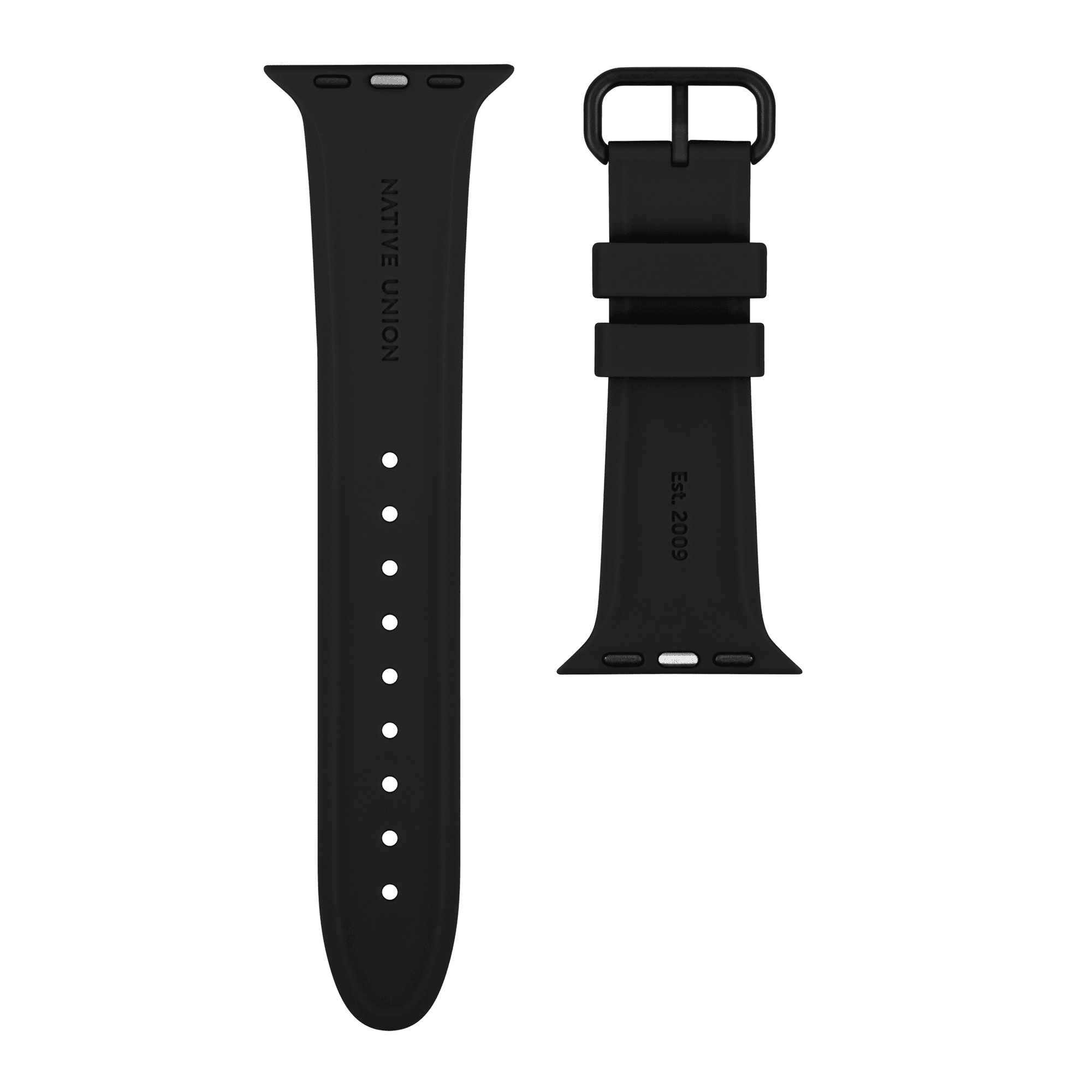 Ремешок Native Union для Apple Watch 40мм, cиликоновый, черный