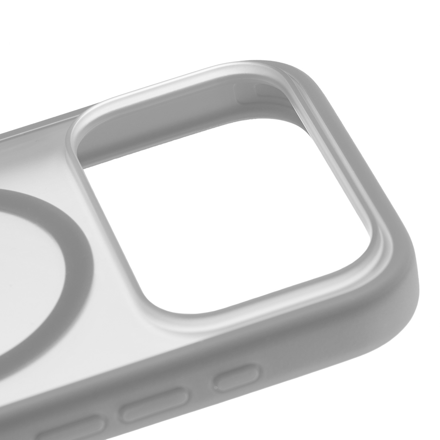 Фото Чехол защитный uBear Cloud Mag Case для iPhone 17 Pro Max, MagSafe, серый На фото изображено Чехол защитный uBear Cloud Mag Case для iPhone 17 Pro Max, MagSafe, серый