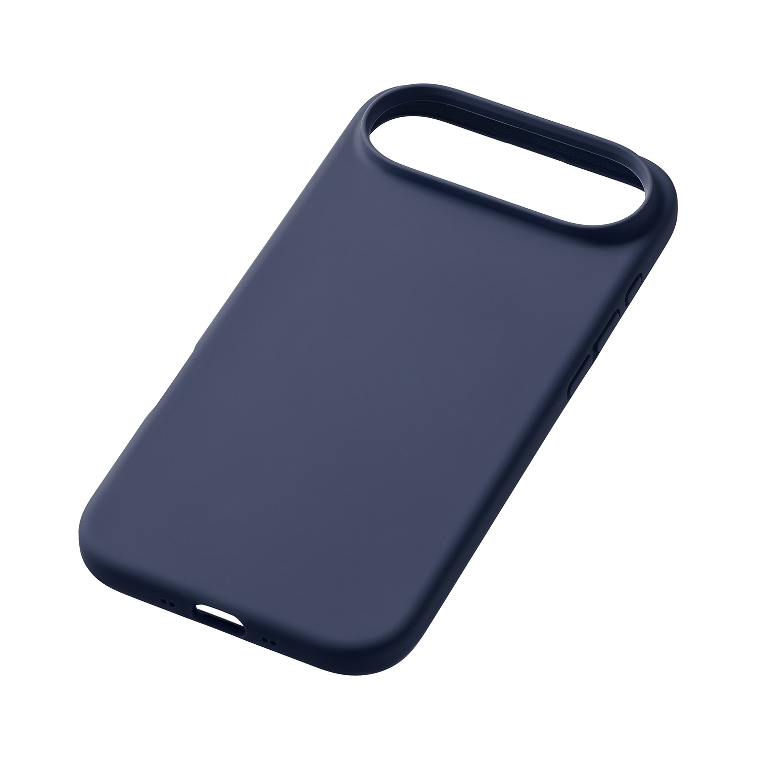 На фото изображено Чехол защитный uBear Touch Mag Case для iPhone 17 Air, MagSafe, темно-синий
