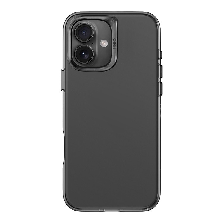 Чехол Uniq для iPhone 16 Air Fender Smoke, серый