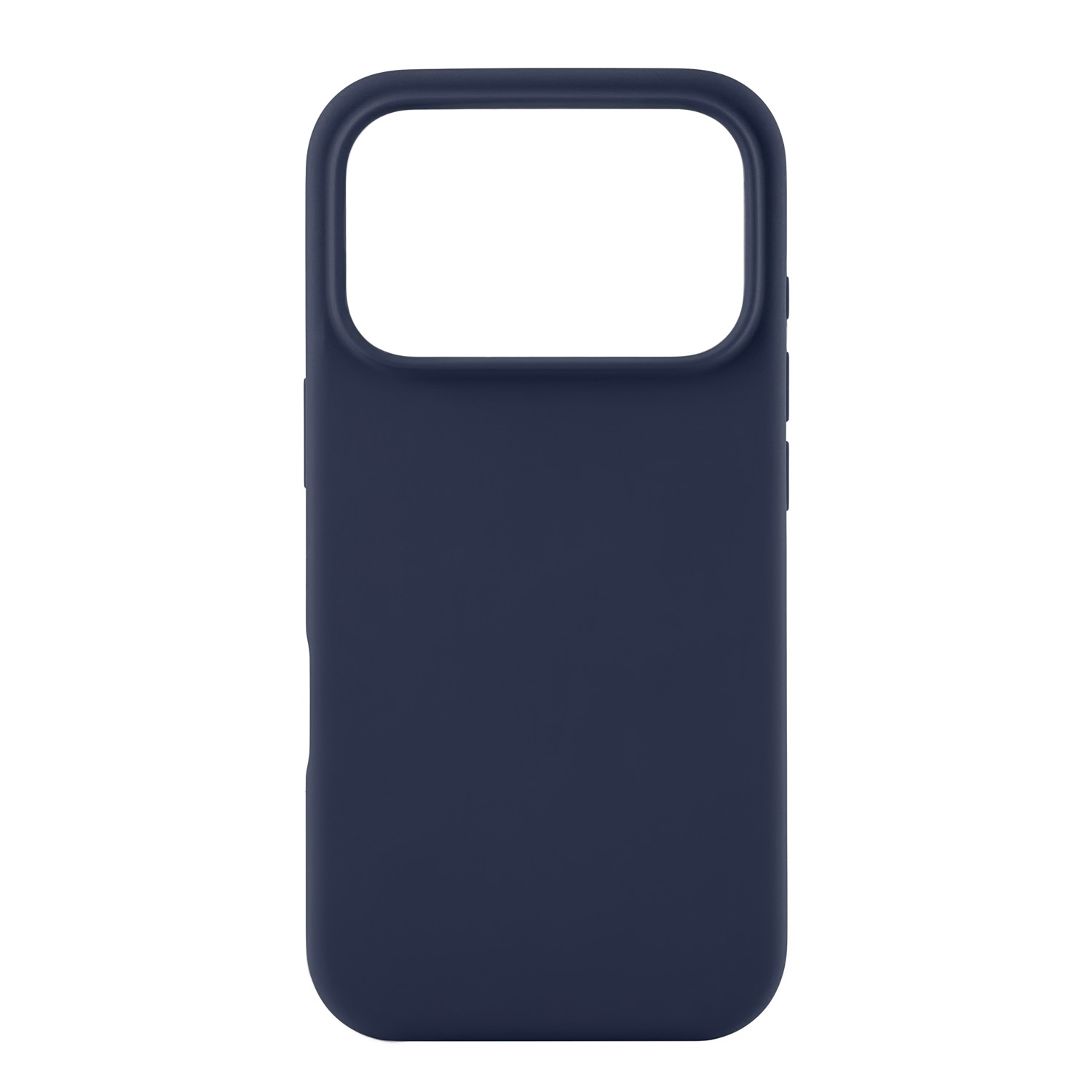 На фото изображено Чехол защитный uBear Touch Mag Case для iPhone 17 Pro, MagSafe, темно-синий