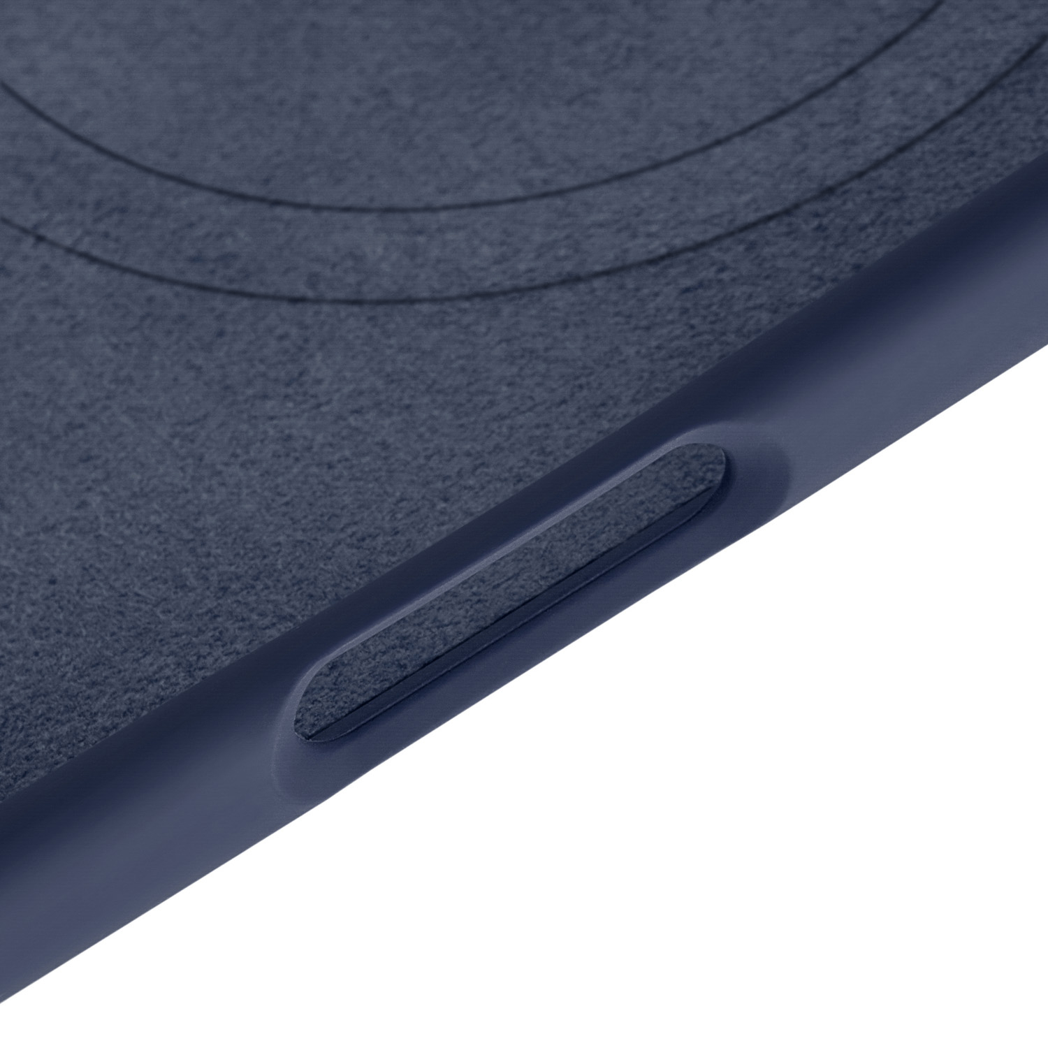 На фото изображено Чехол защитный uBear Touch Mag Case для iPhone 17 Air, MagSafe, темно-синий