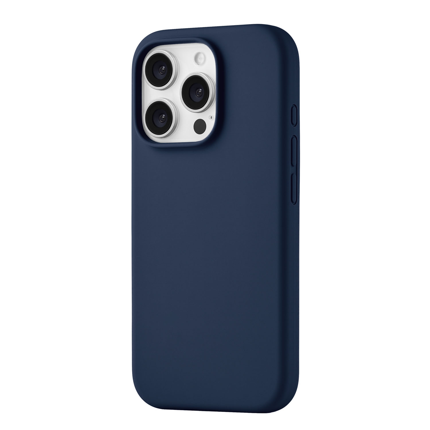 Чехол защитный uBear Touch Mag Case для iPhone 16 Pro, темно-синий