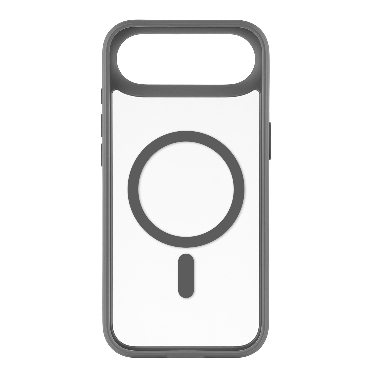 На фото изображено Чехол защитный uBear Shade Case для iPhone Air, серый