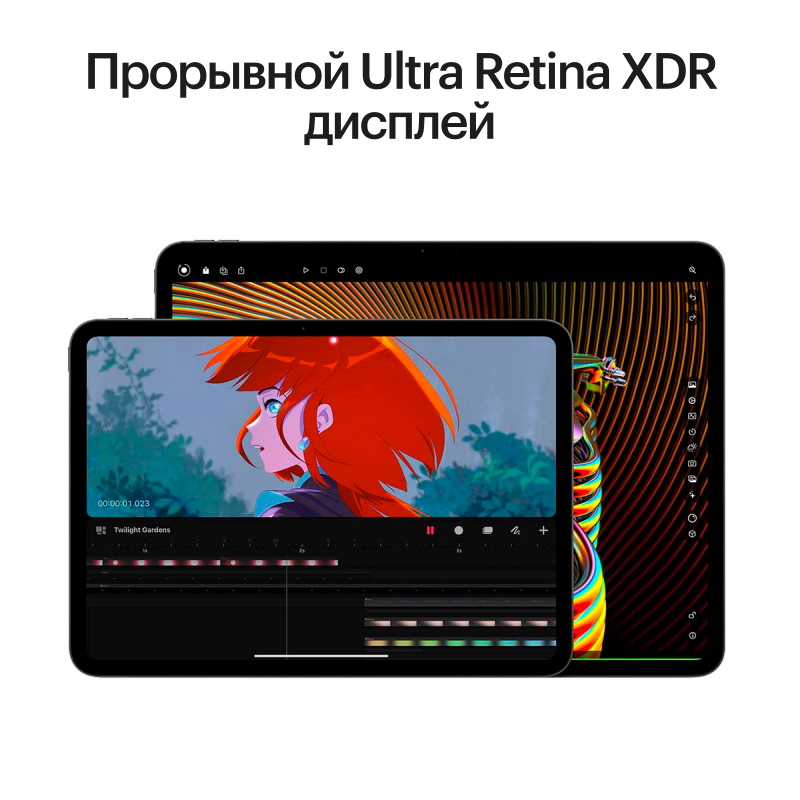 Apple iPad Pro M4, 11” дюймов Wi-Fi 1 ТБ, Чёрный космос