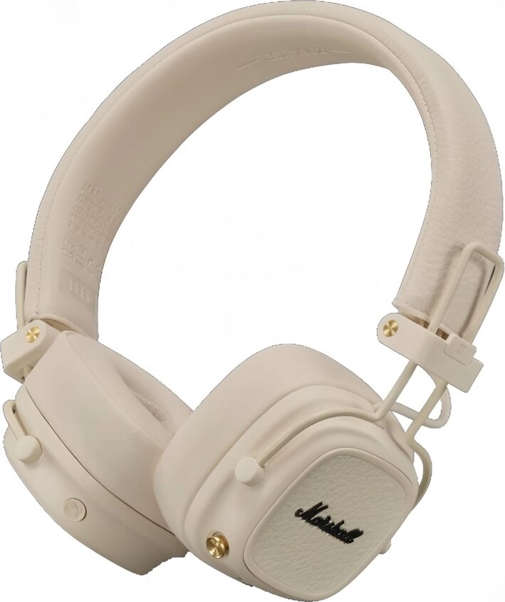Беспроводные наушники Marshall Major V, Кремовый Беспроводные наушники Marshall Major V, Кремовый