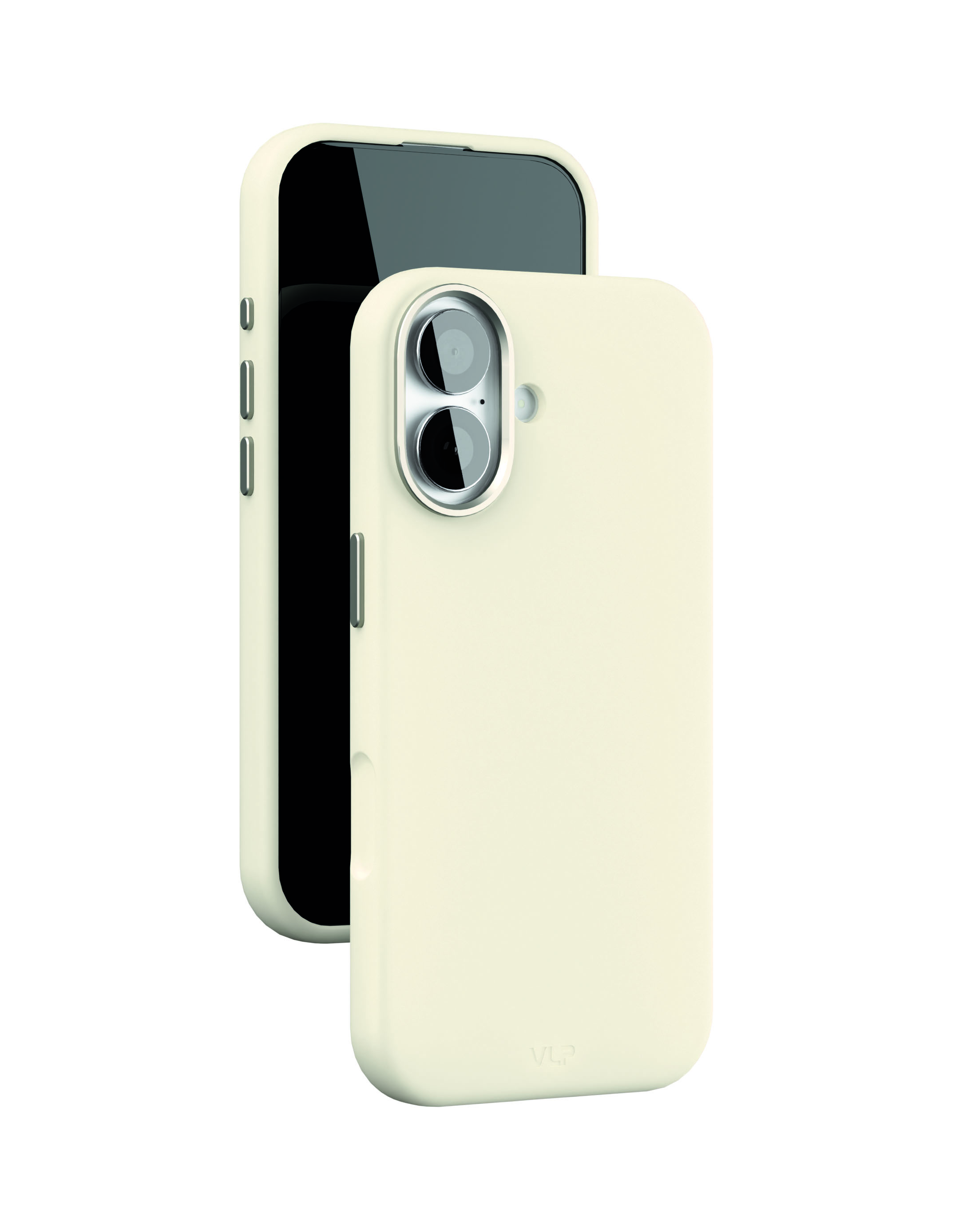Фото Чехол защитный VLP Aster Pro Case с MagSafe для iPhone 17, белый На фото изображено Чехол защитный VLP Aster Pro Case с MagSafe для iPhone 17, белый