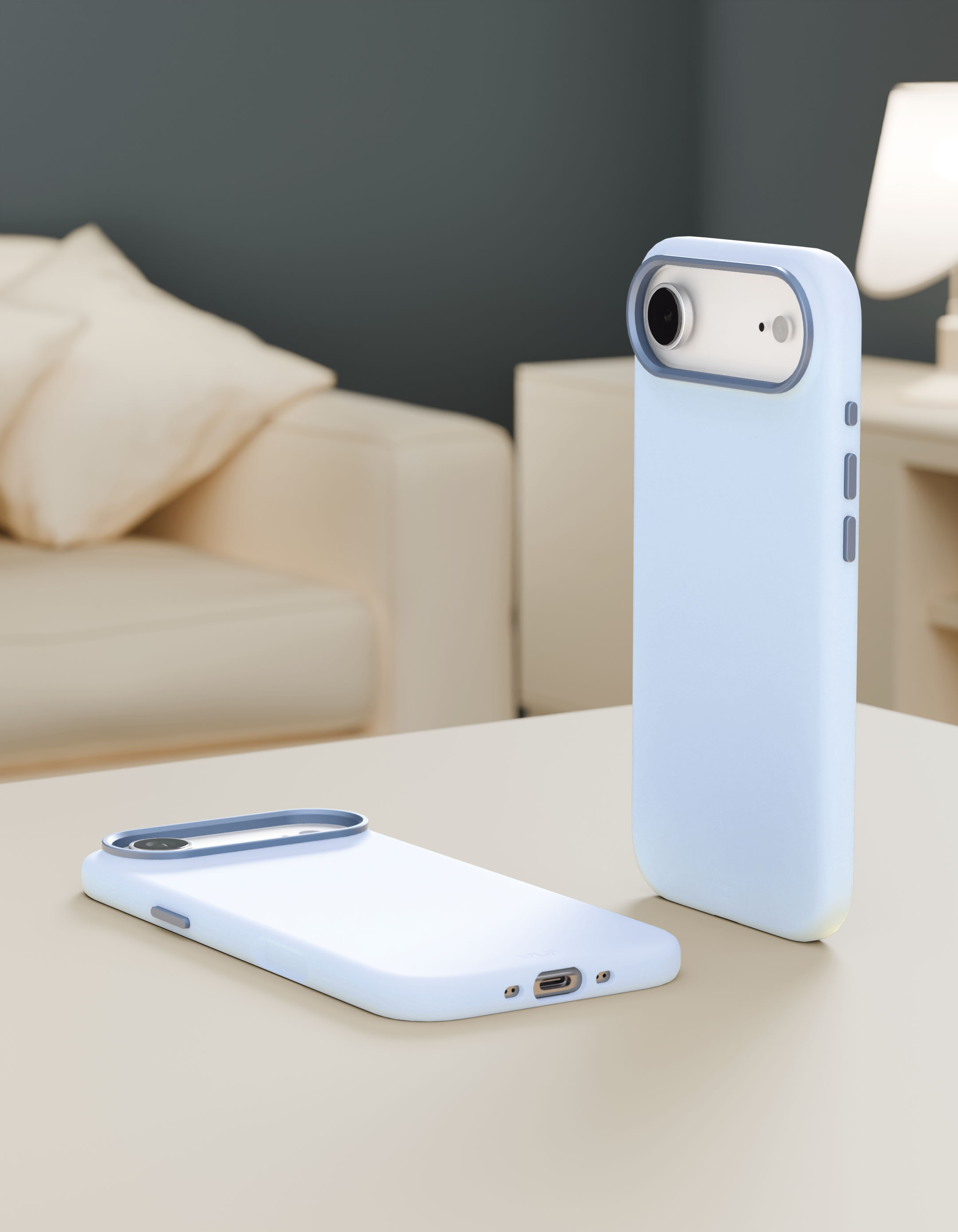 Фото Чехол защитный VLP Aster Pro Case с MagSafe для iPhone 17 Air, голубой На фото изображено Чехол защитный VLP Aster Pro Case с MagSafe для iPhone 17 Air, голубой