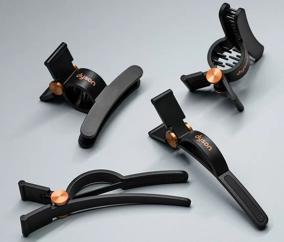 Заколки для волос Dyson Hair Clips, Blue/Copper