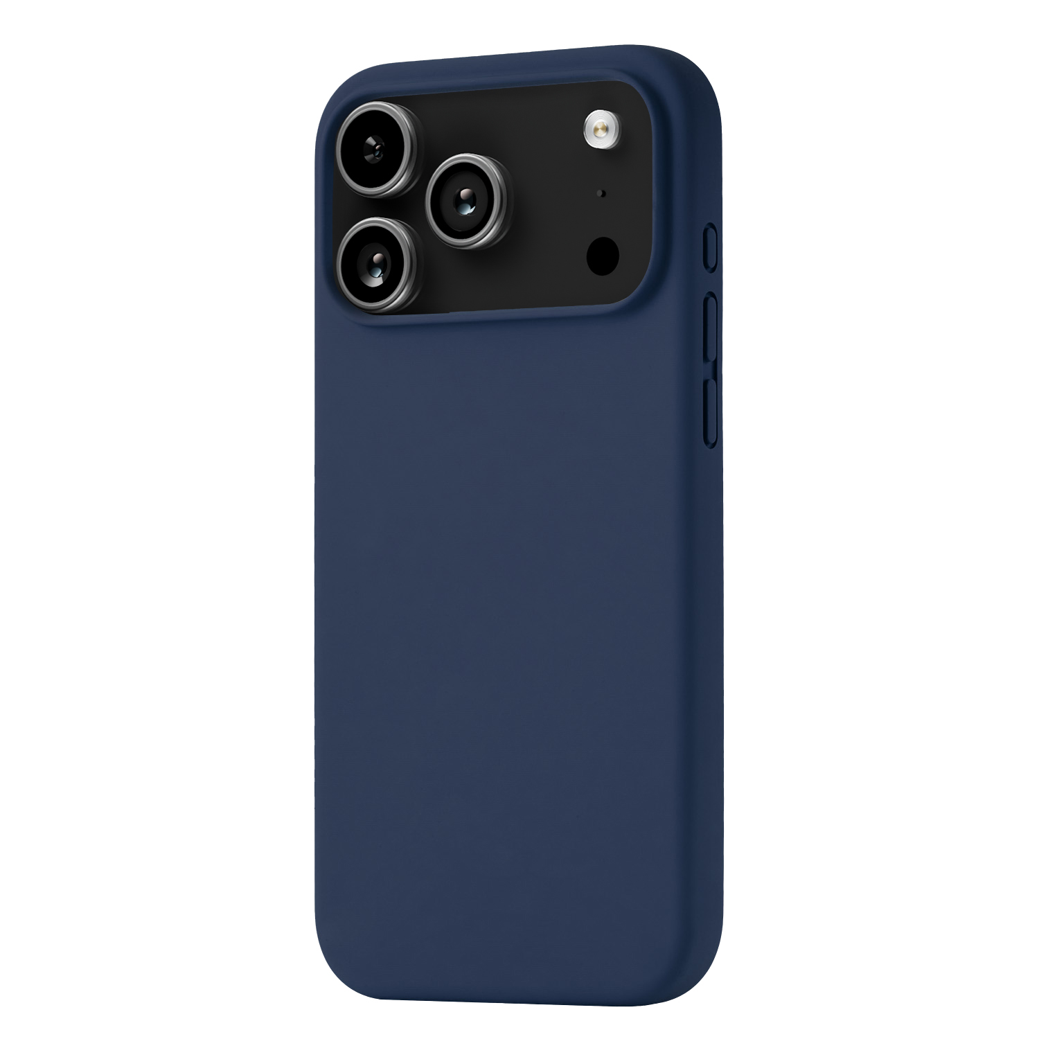 Фото Чехол защитный uBear Touch Mag Case для iPhone 17 Pro Max, MagSafe, темно-синий На фото изображено Чехол защитный uBear Touch Mag Case для iPhone 17 Pro Max, MagSafe, темно-синий