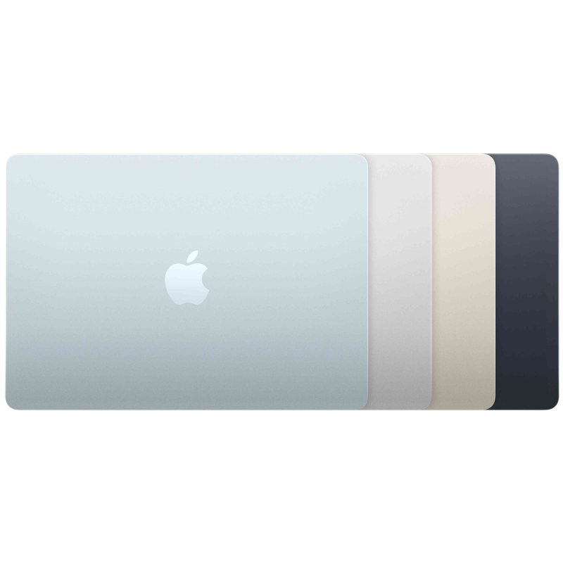 На фото изображено Apple MacBook Air 15" (M5, 10C / 10C, 2026) 16 ГБ, 1 ТБ SSD, Серебристый