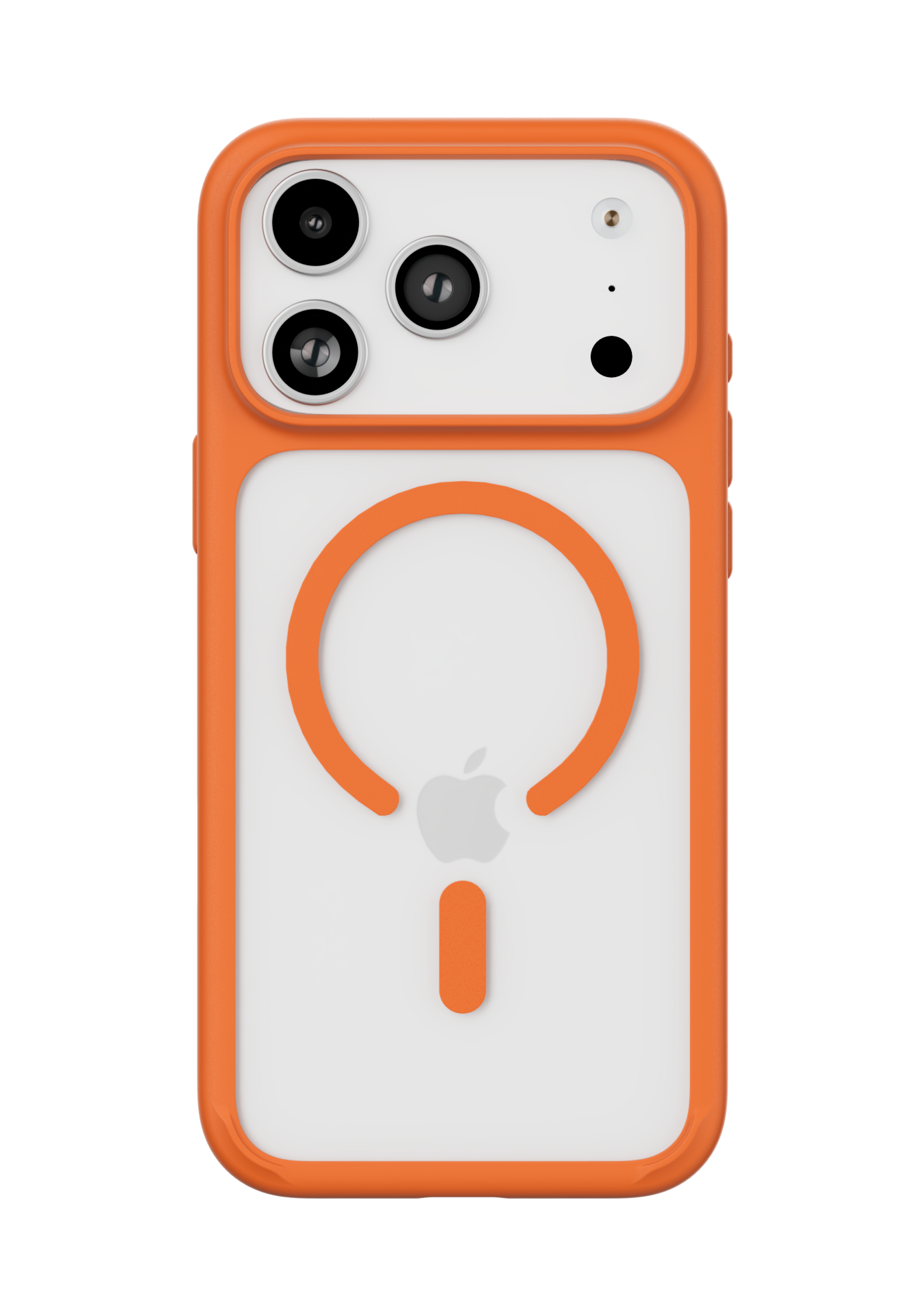 Фото Чехол защитный uBear Shade Case для iPhone 17 Pro Max, MagSafe, оранжевый На фото изображено Чехол защитный uBear Shade Case для iPhone 17 Pro Max, MagSafe, оранжевый