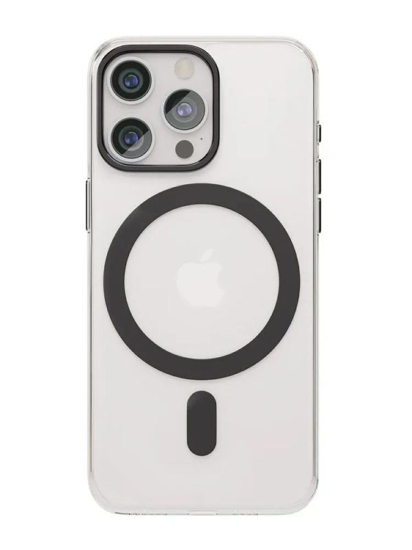 Чехол защитный VLP Diamond Case с MagSafe для iPhone 15 Pro Max, черный Чехол защитный VLP Diamond Case с MagSafe для iPhone 15 Pro Max, черный