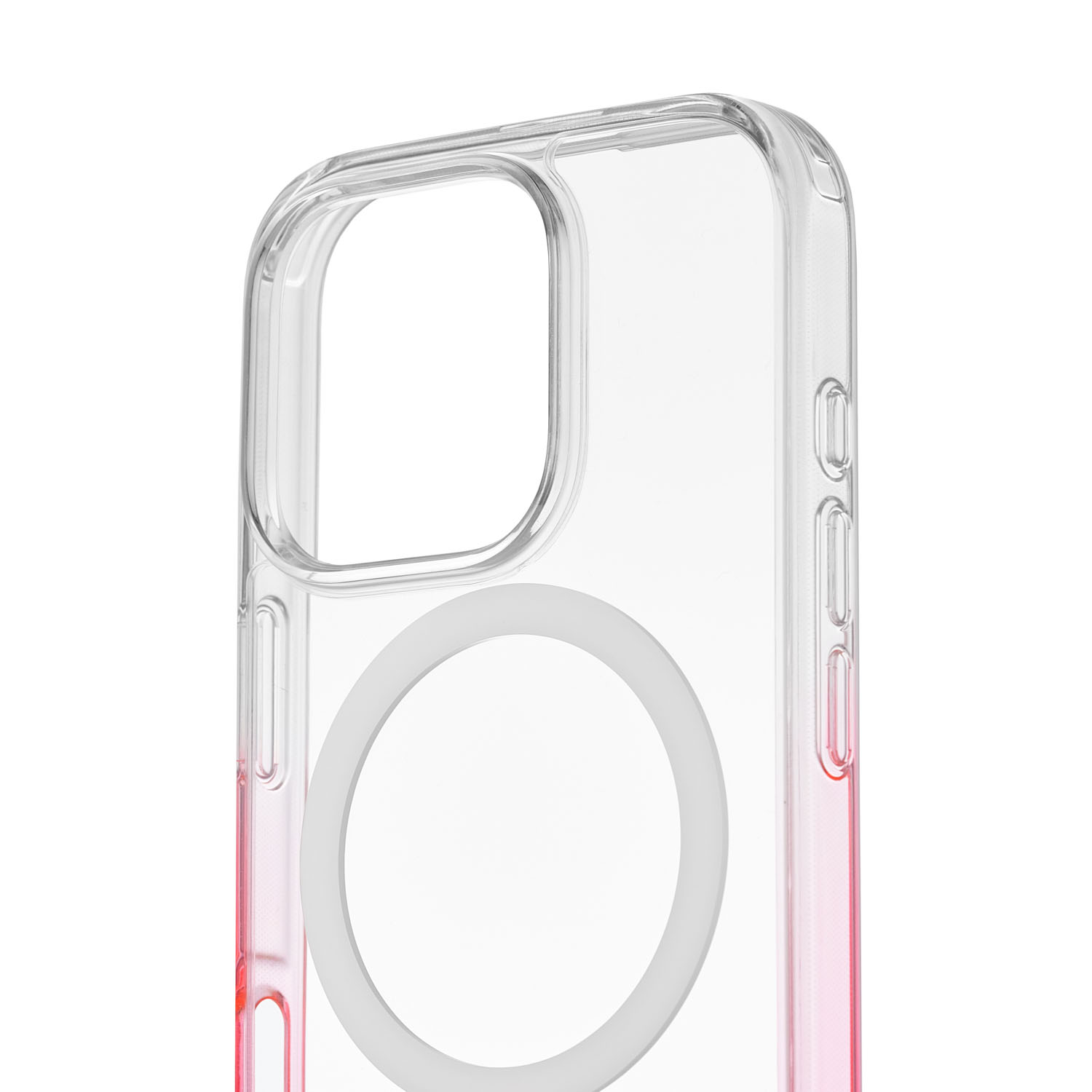 Чехол защитный uBear Fusion Mag Case для iPhone 16 Pro, неоновый розовый