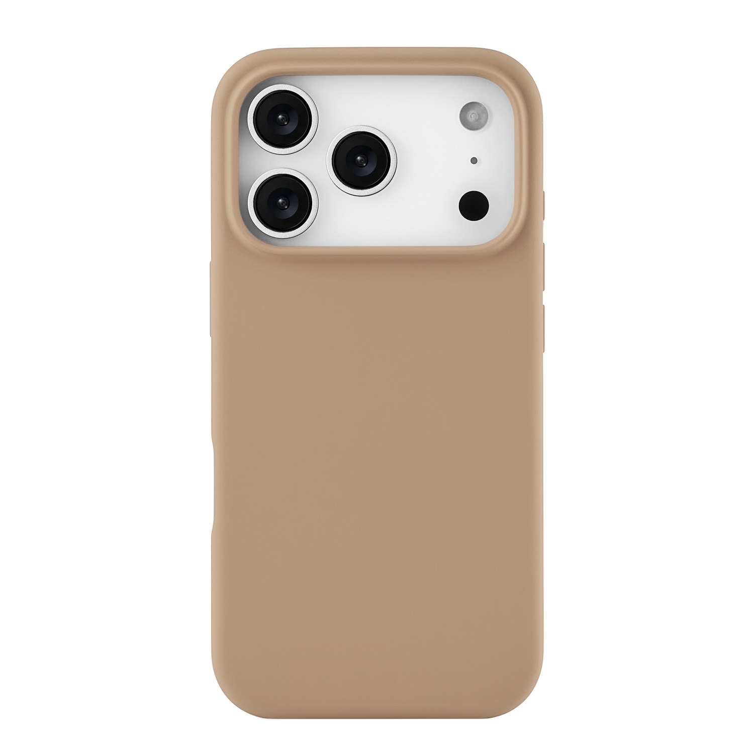 Фото Чехол защитный uBear Touch Mag Case для iPhone 17 Pro, MagSafe, латте На фото изображено Чехол защитный uBear Touch Mag Case для iPhone 17 Pro, MagSafe, латте