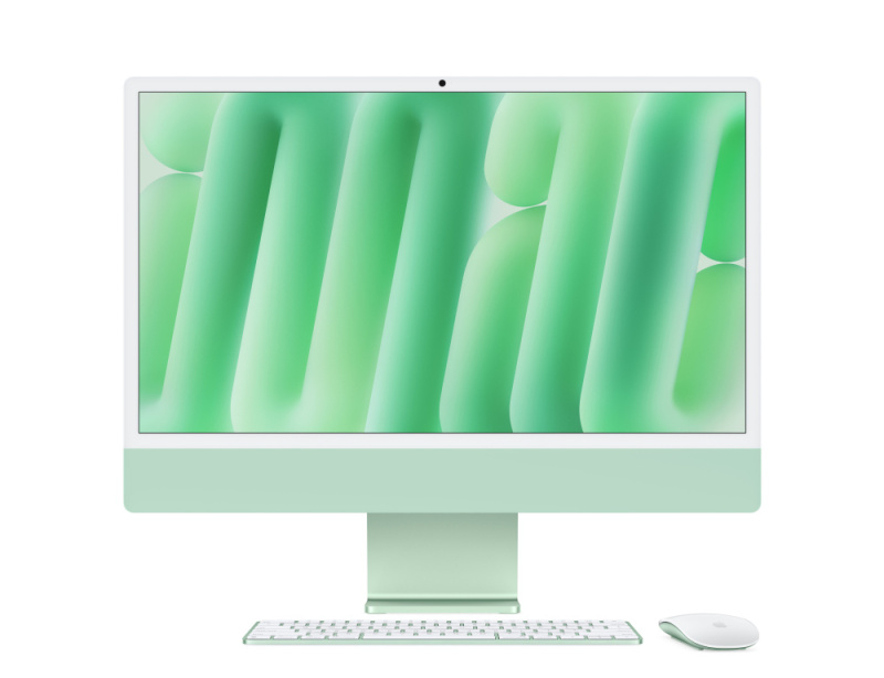 Apple iMac 24" Retina 4,5K, M4 10C / 10C, 16 ГБ, 256 ГБ, Зелёный Apple iMac 24" Retina 4,5K, M4 10C / 10C, 16 ГБ, 256 ГБ, Зелёный