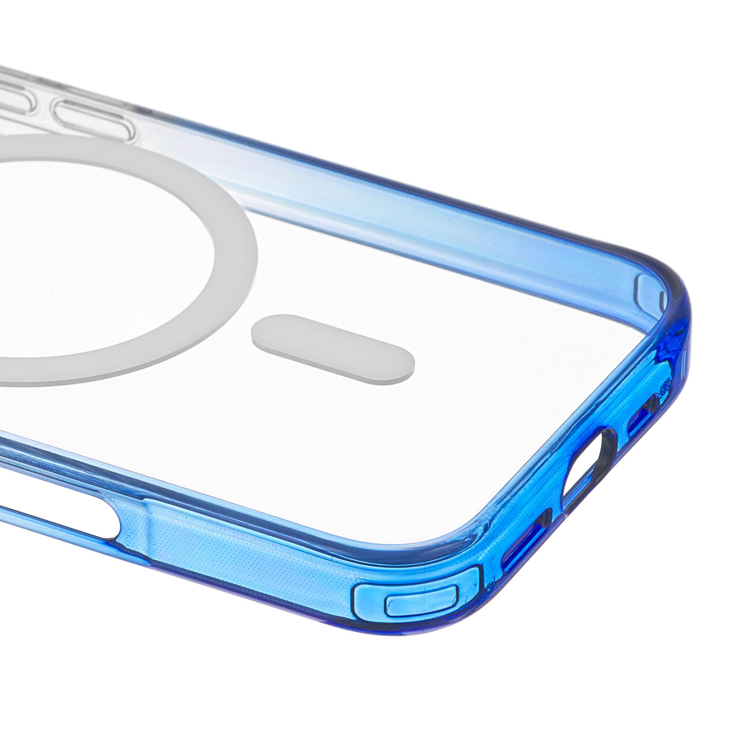 Чехол защитный uBear Fusion Mag Case для iPhone 16 Pro, cиний