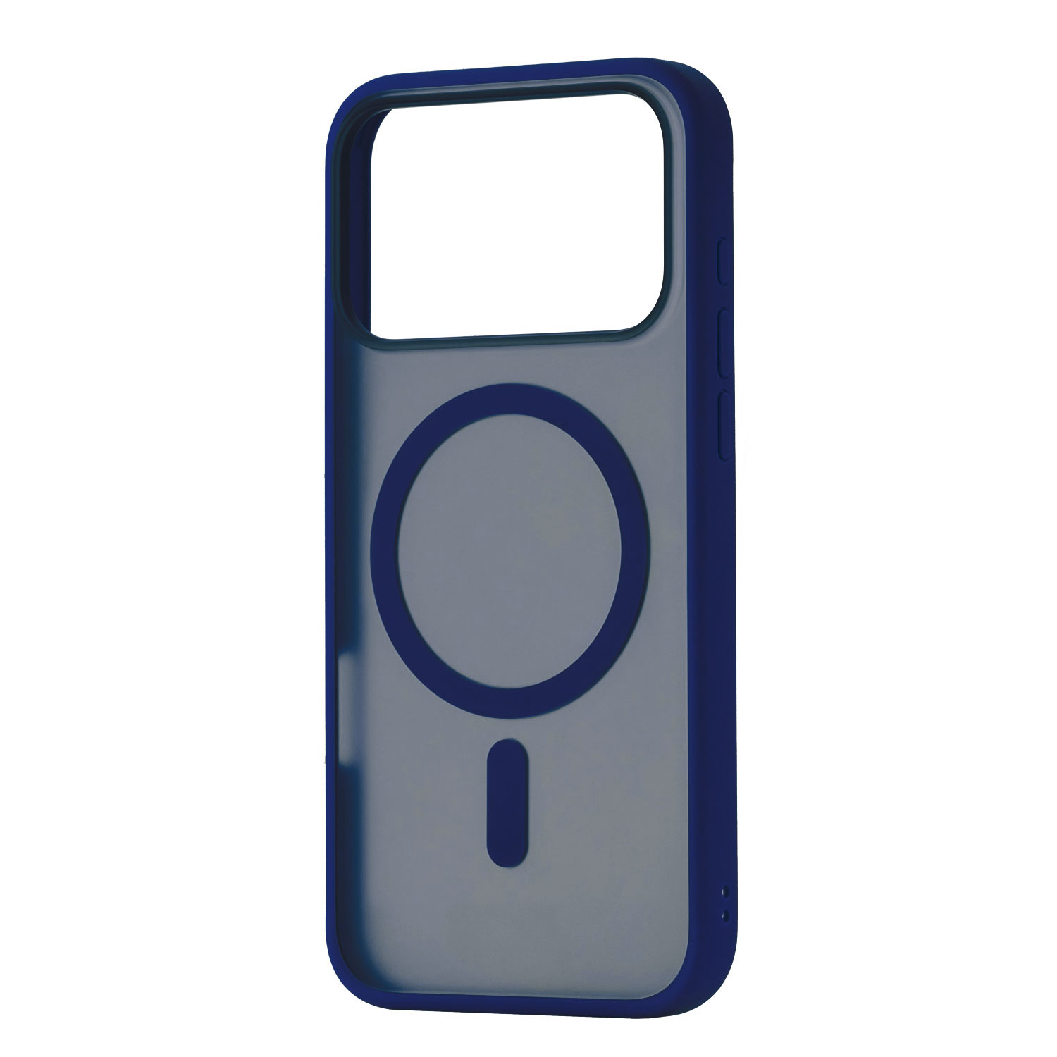 На фото изображено Чехол защитный uBear Cloud Mag Case для iPhone 17 Pro, MagSafe, синий