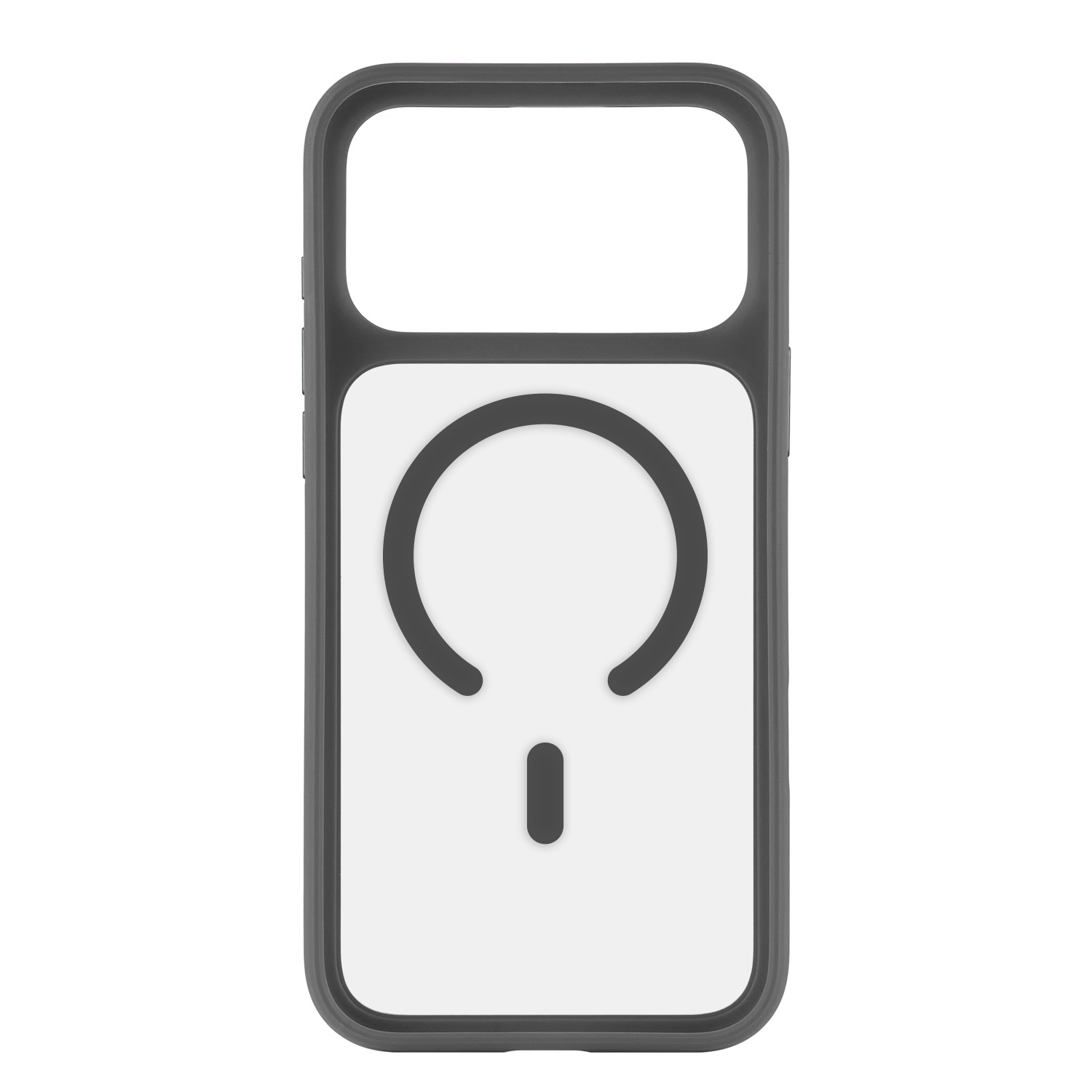 Фото Чехол защитный uBear Shade Case для iPhone 17 Pro Max, MagSafe, серый На фото изображено Чехол защитный uBear Shade Case для iPhone 17 Pro Max, MagSafe, серый