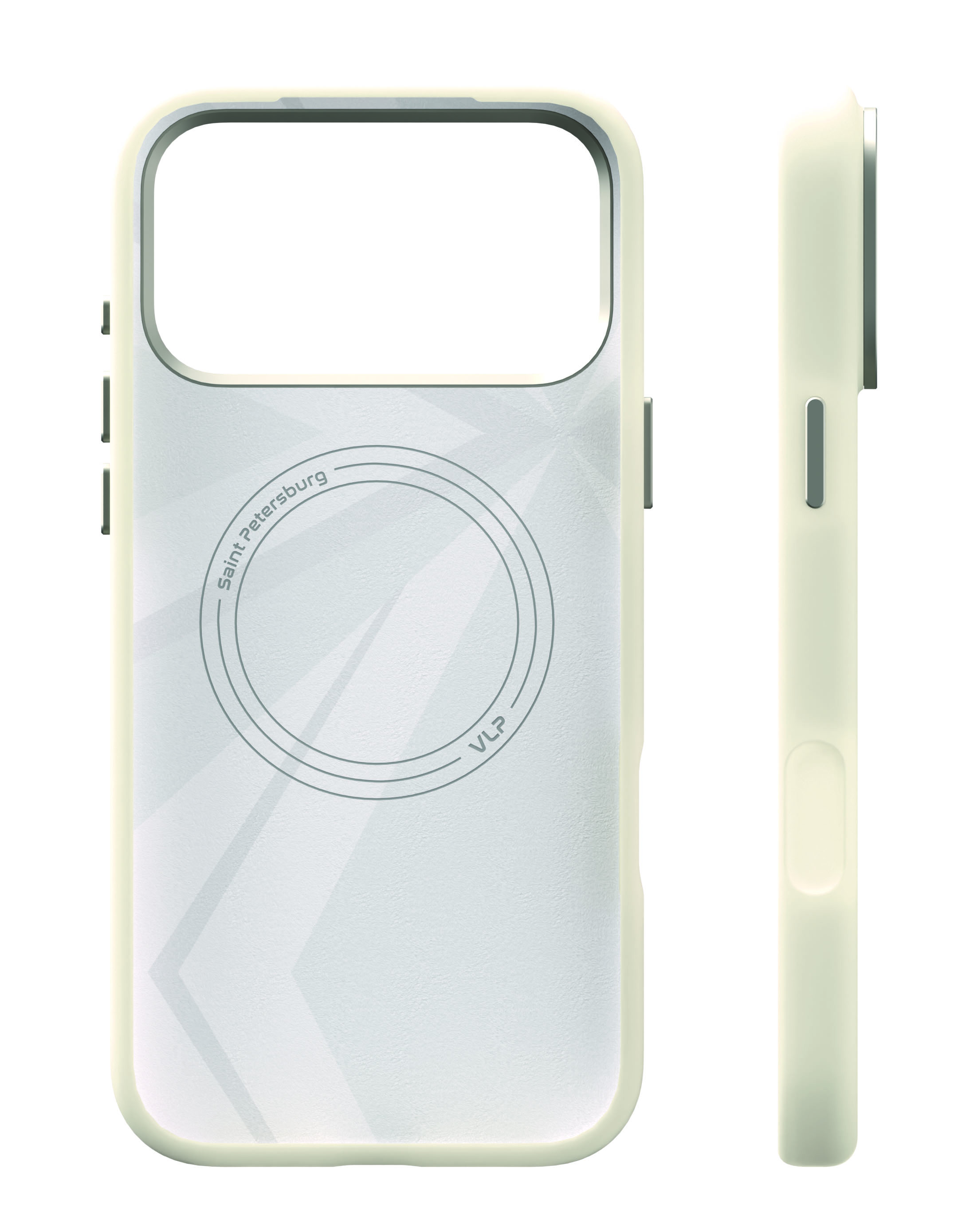 Фото Чехол защитный VLP Aster Pro Case с MagSafe для iPhone 17 Pro Max, белый На фото изображено Чехол защитный VLP Aster Pro Case с MagSafe для iPhone 17 Pro Max, белый