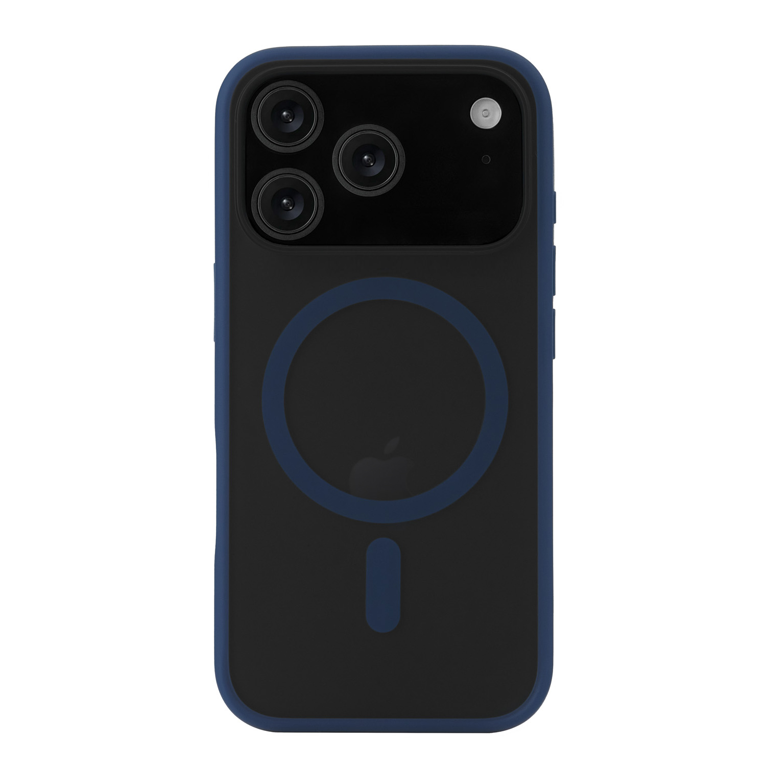 Фото Чехол защитный uBear Cloud Mag Case для iPhone 17 Pro, MagSafe, синий На фото изображено Чехол защитный uBear Cloud Mag Case для iPhone 17 Pro, MagSafe, синий