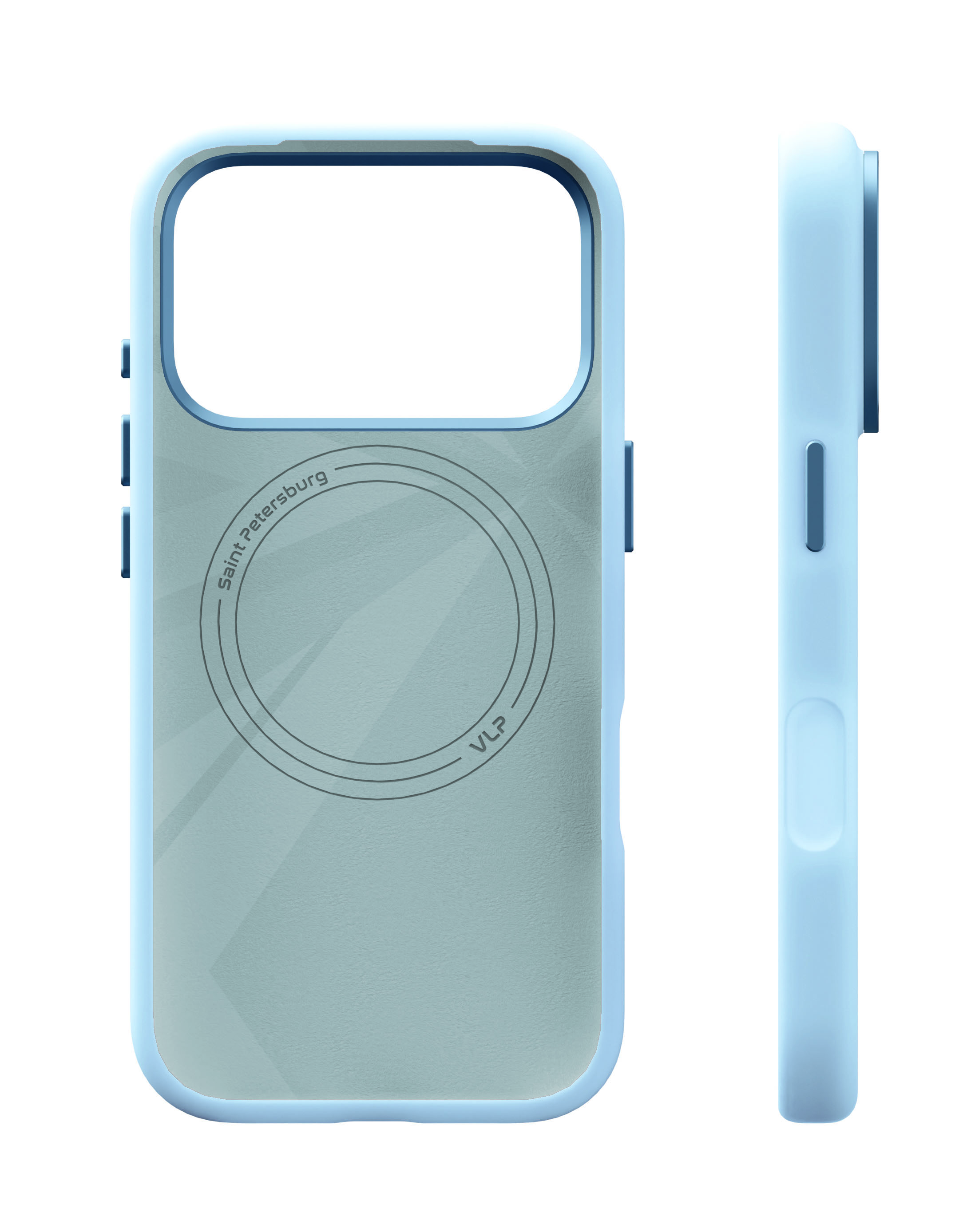 На фото изображено Чехол защитный VLP Aster Pro Case с MagSafe для iPhone 17 Pro, мокка