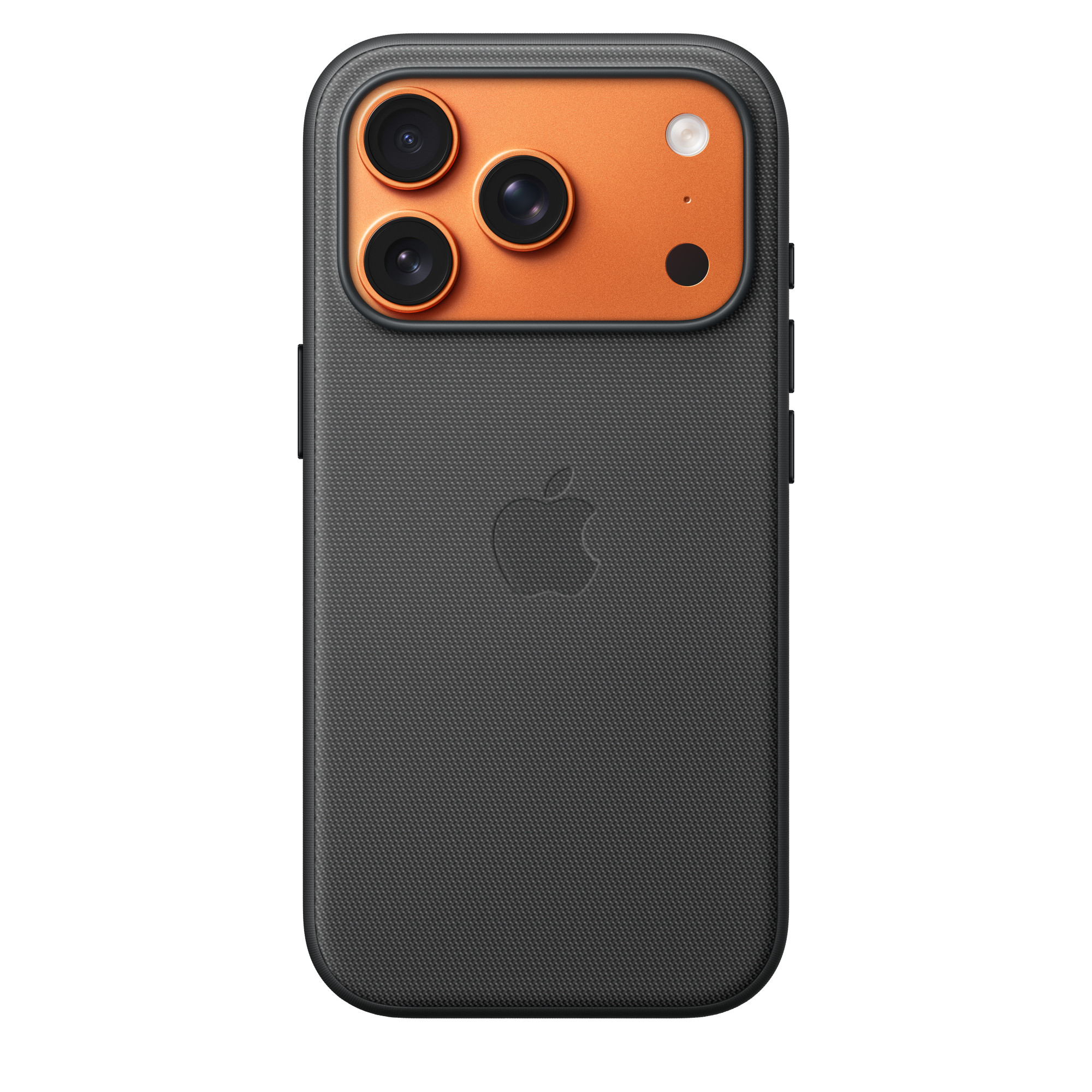 Фото Чехол защитный Apple TechWoven Case with MagSafe для iPhone 17 Pro, чёрный На фото изображено Чехол защитный Apple TechWoven Case with MagSafe для iPhone 17 Pro, чёрный