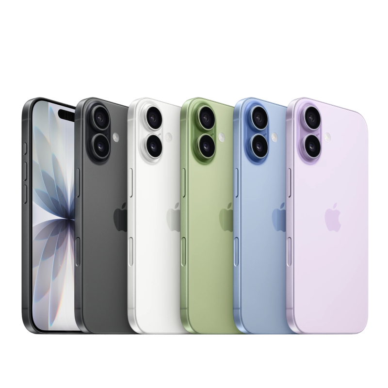 На фото изображено Apple iPhone 17 eSIM, 512 ГБ, Туманно-голубой