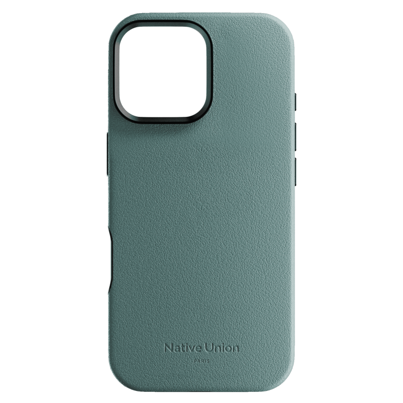 Чехол Native Union Active Case MagSafe для iPhone 16 Pro Max, зелёный сланец