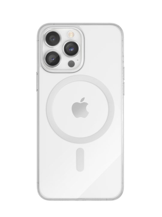 Чехол защитный VLP Crystal case с MagSafe для iPhone 14 Pro Max, прозрачный Чехол защитный VLP Crystal case с MagSafe для iPhone 14 Pro Max, прозрачный