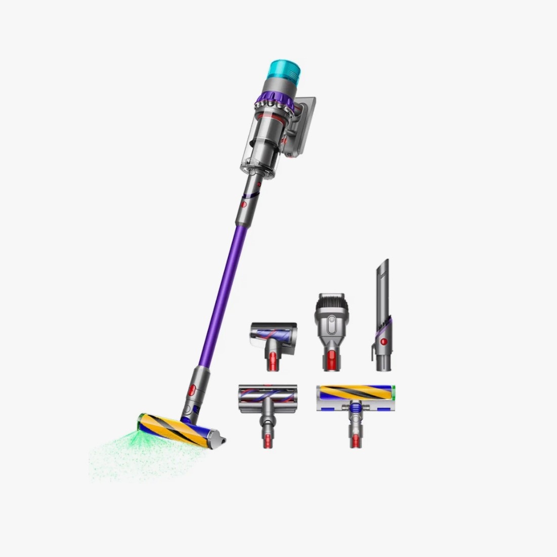 Dyson Gen5 Detect Absolute, Nickel/Purple