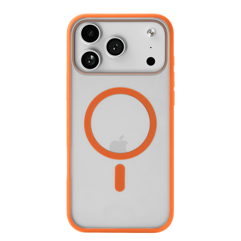 Фото Чехол защитный uBear Cloud Mag Case для iPhone 17 Pro Max, MagSafe, оранжевый Фото Чехол защитный uBear Cloud Mag Case для iPhone 17 Pro Max, MagSafe, оранжевый
