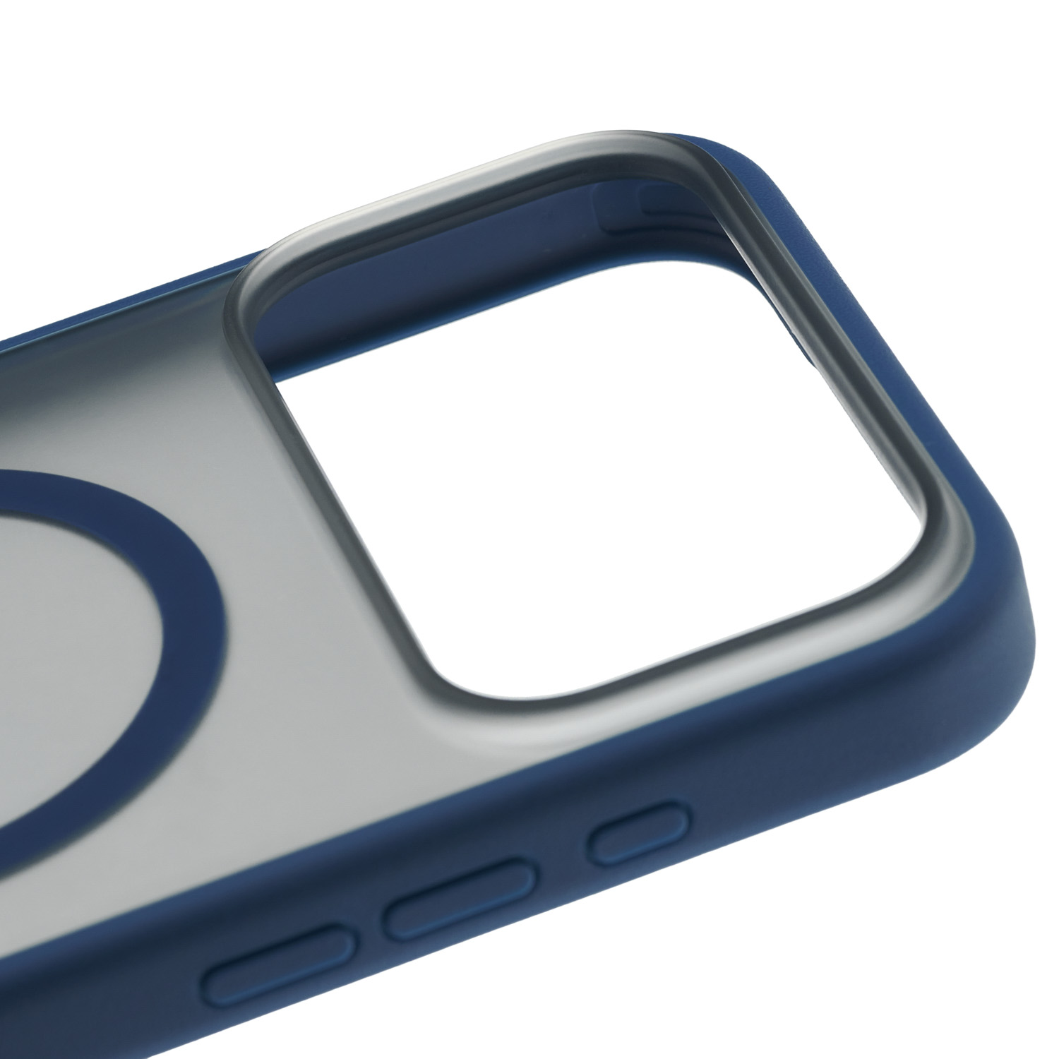 Фото Чехол защитный uBear Cloud Mag Case для iPhone 17 Pro Max, MagSafe, синий На фото изображено Чехол защитный uBear Cloud Mag Case для iPhone 17 Pro Max, MagSafe, синий