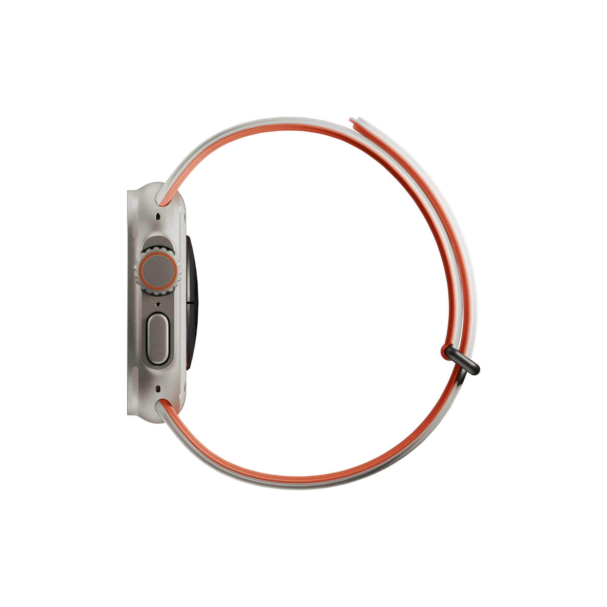 Ремешок Native Union для Apple Watch Magnetic 42/44/45/49мм, оранжевый/серый