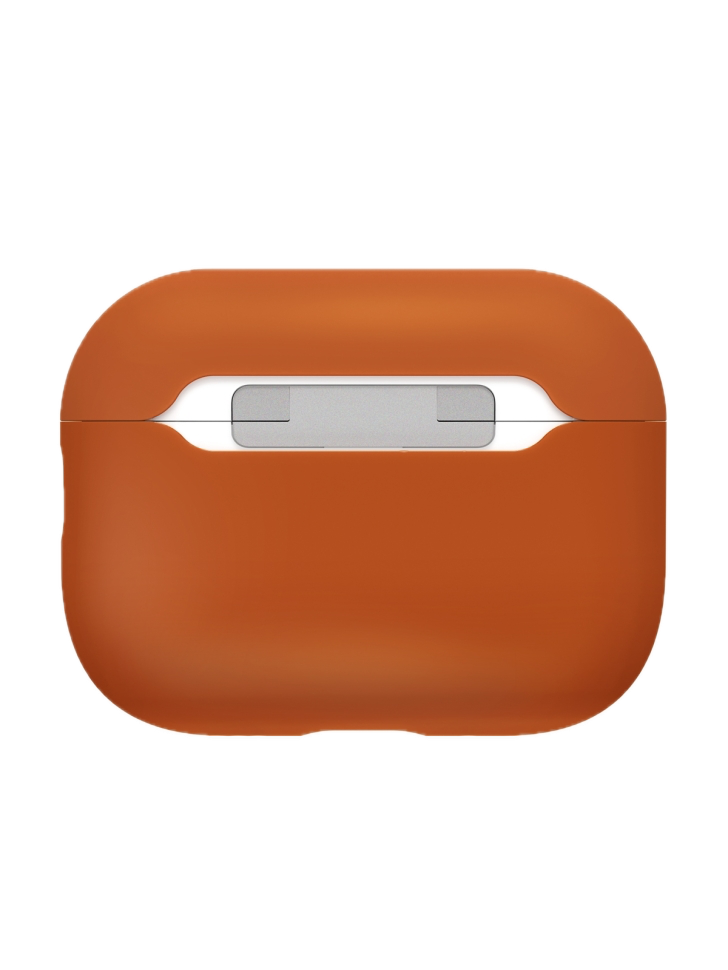 На фото изображено Чехол Uniq LINO для AirPods Pro 3, Sunset Orange