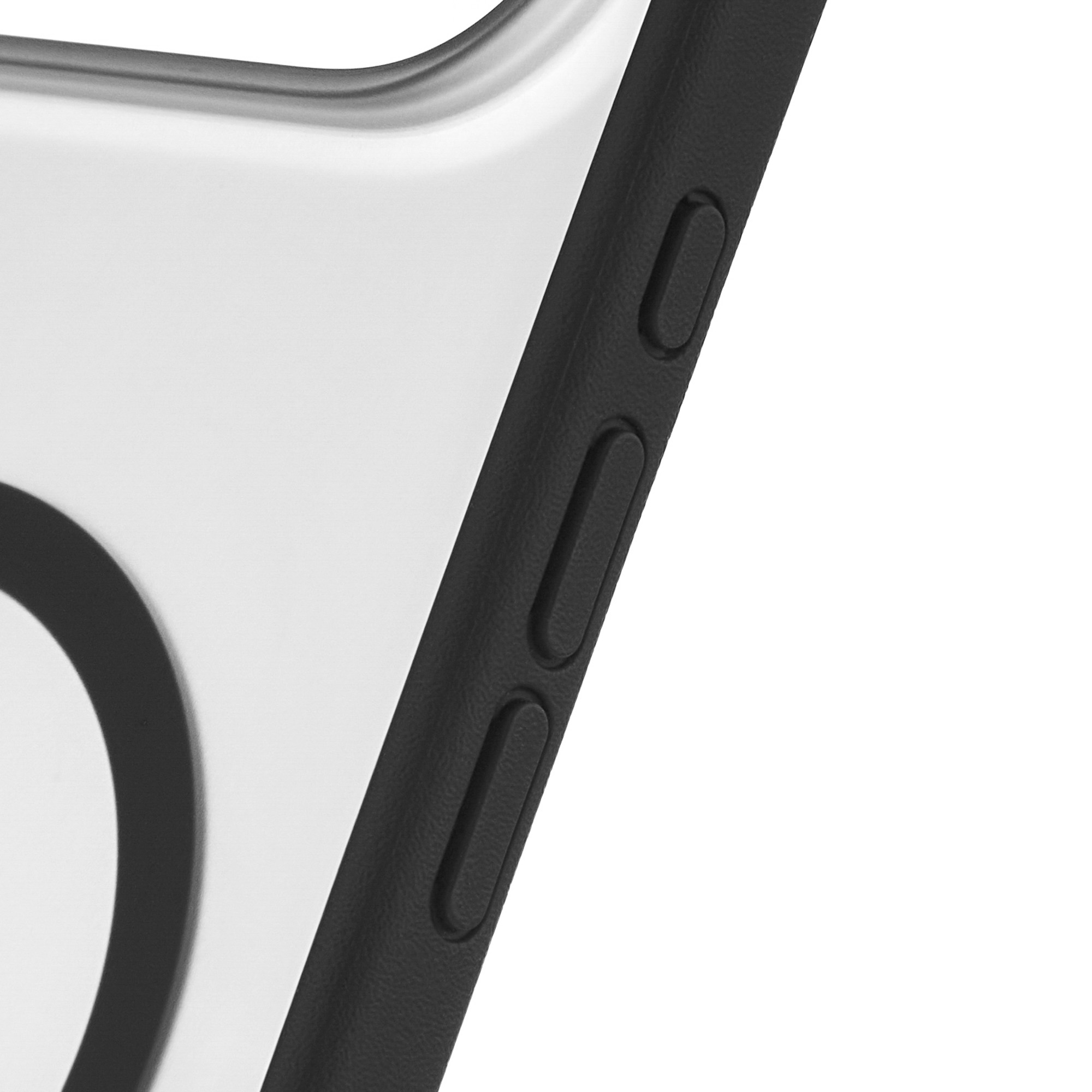 На фото изображено Чехол защитный uBear Stand 360° Mag Case для iPhone Air, черный