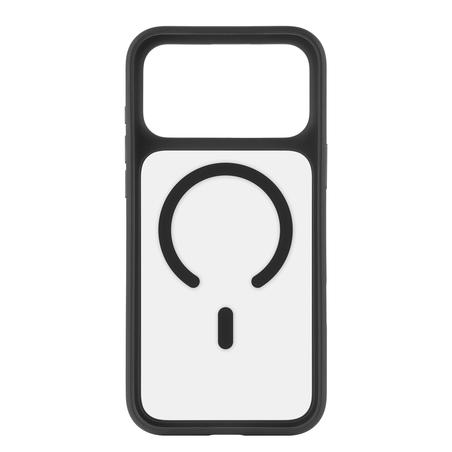 Фото Чехол защитный uBear Shade Case для iPhone 17 Pro Max, MagSafe, чёрный На фото изображено Чехол защитный uBear Shade Case для iPhone 17 Pro Max, MagSafe, чёрный