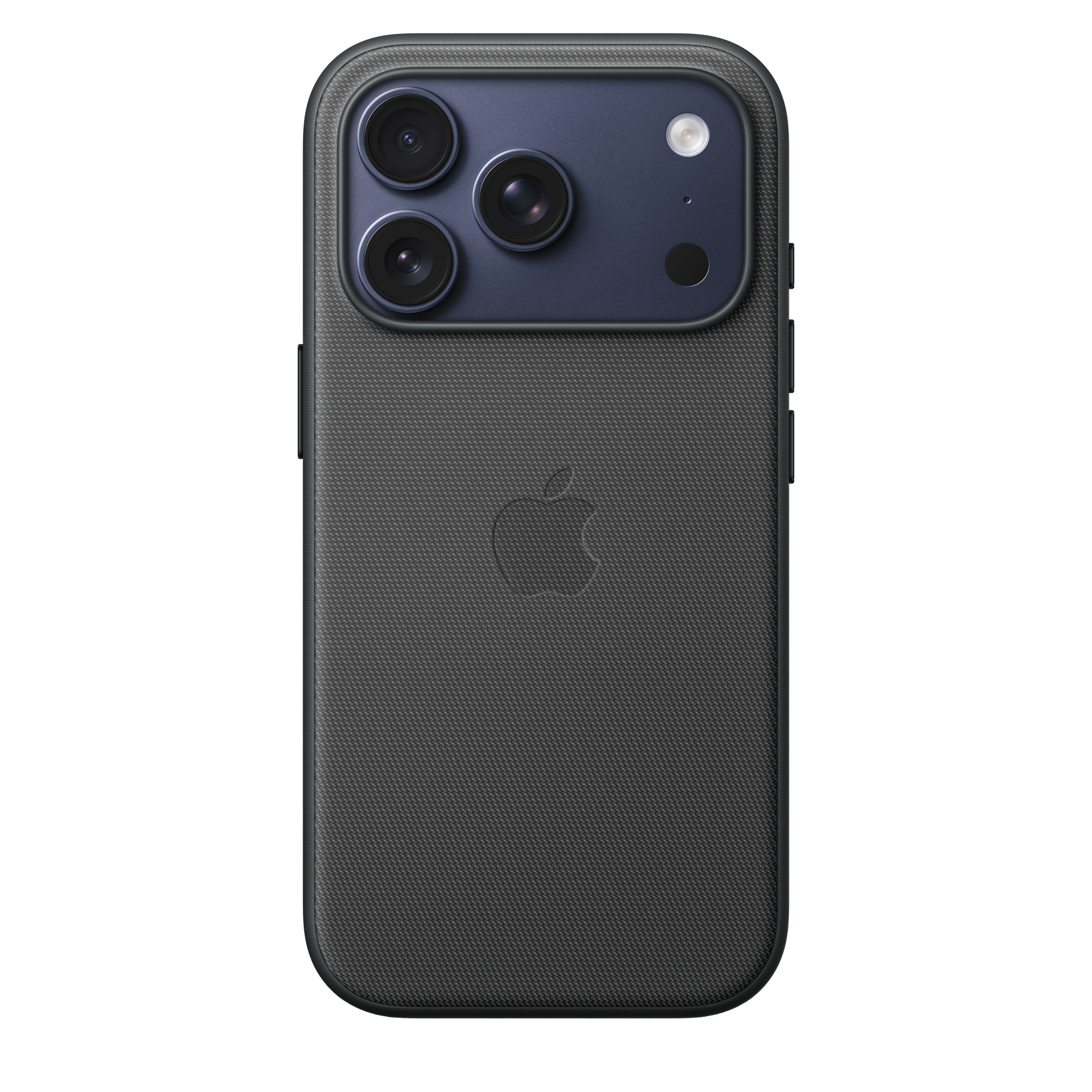 Фото Чехол защитный Apple TechWoven Case with MagSafe для iPhone 17 Pro, чёрный На фото изображено Чехол защитный Apple TechWoven Case with MagSafe для iPhone 17 Pro, чёрный