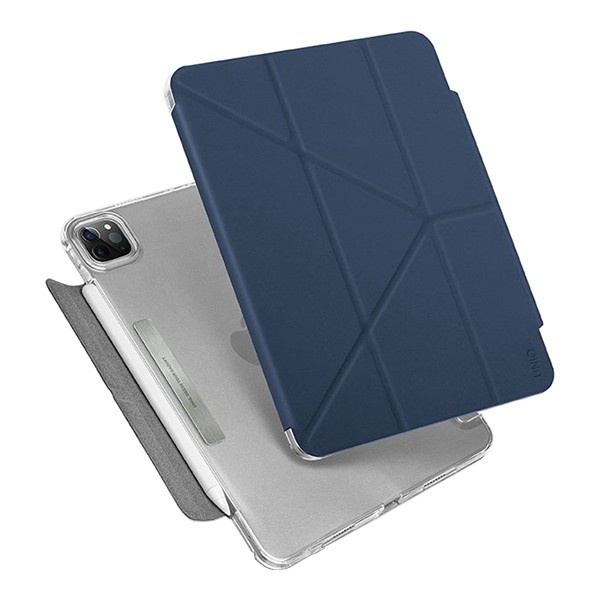 Чехол Uniq для iPad Pro 12,9" (2022/21) Camden Anti-microbial, синий