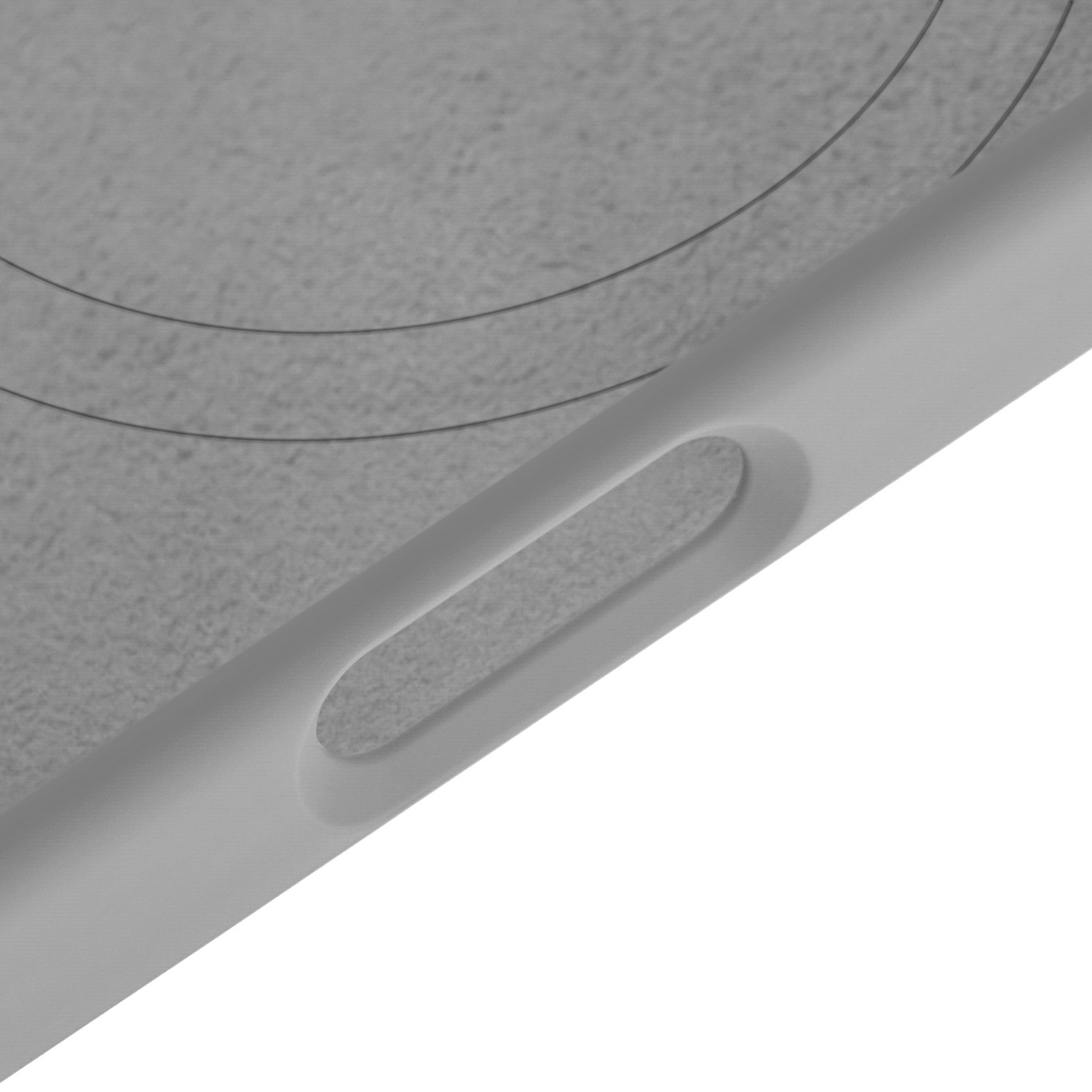 На фото изображено Чехол защитный uBear Touch Mag Case для iPhone 17 Pro, MagSafe, светло-серый