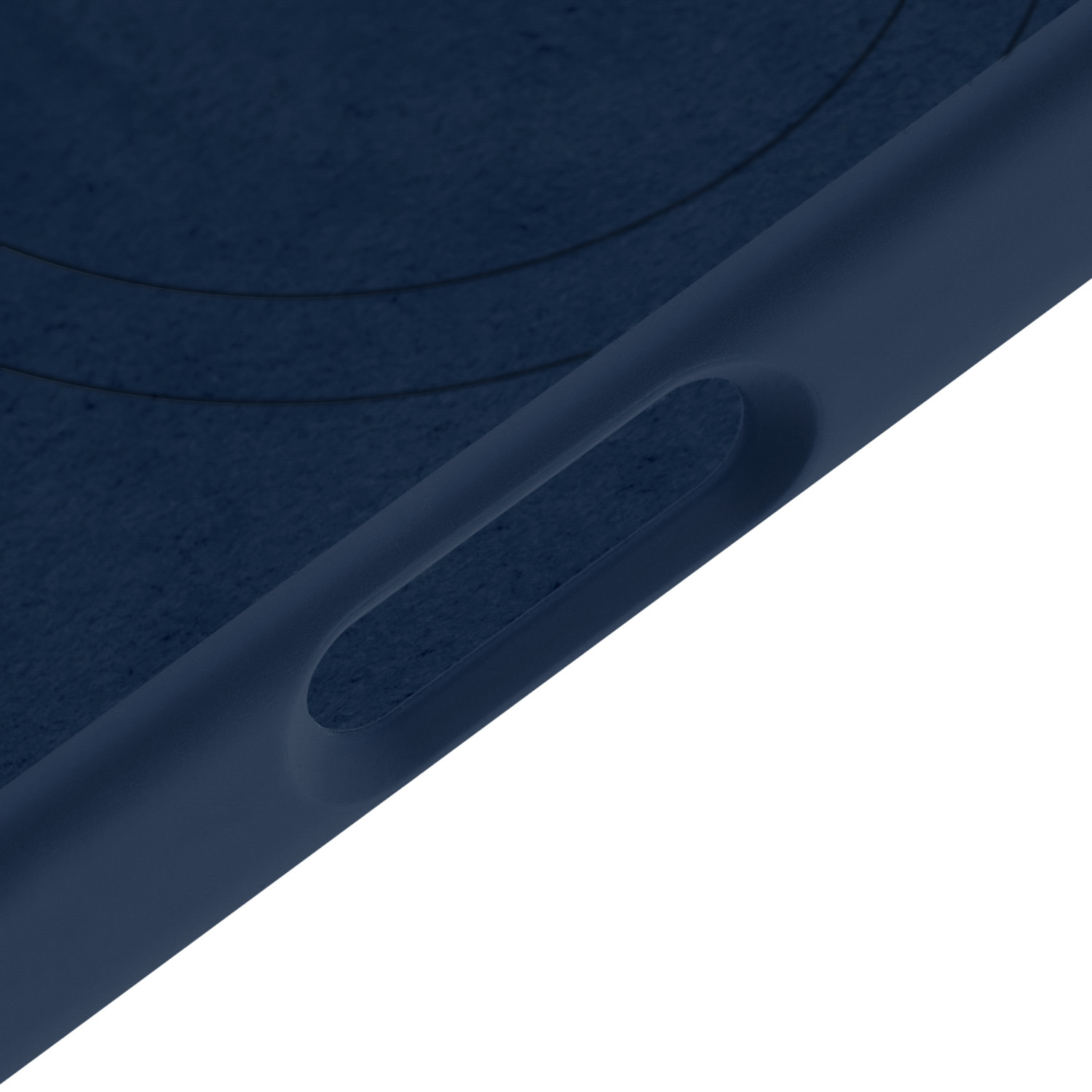 Фото Чехол защитный uBear Touch Mag Case для iPhone 17 Pro Max, MagSafe, темно-синий На фото изображено Чехол защитный uBear Touch Mag Case для iPhone 17 Pro Max, MagSafe, темно-синий