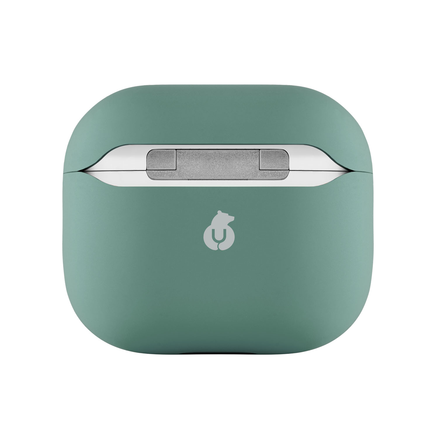 Ультратонкий силиконовый чехол Touch Case для AirPods 3, зелёный