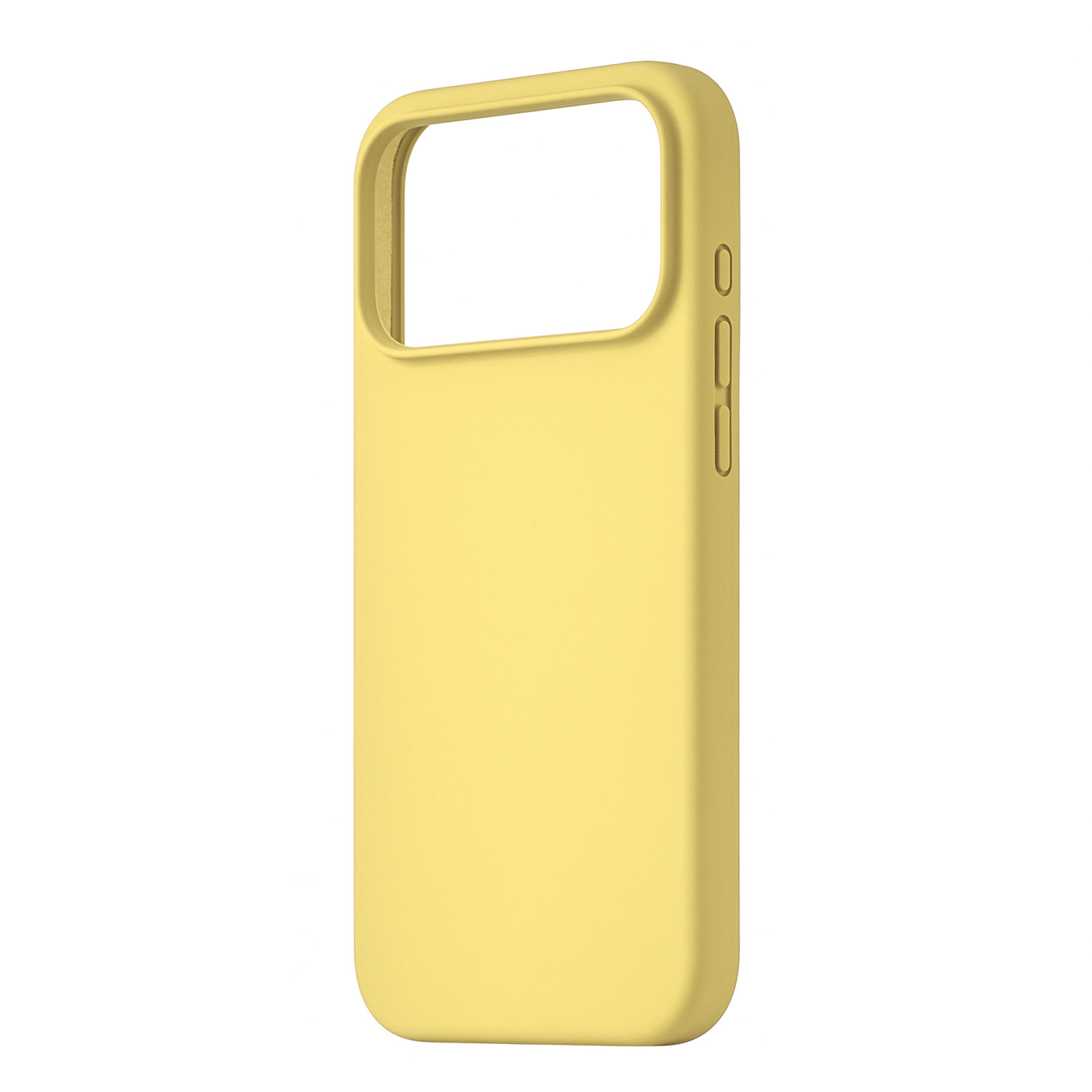 Фото Чехол защитный uBear Touch Mag Case для iPhone 17 Pro Max, MagSafe, светло-жёлтый На фото изображено Чехол защитный uBear Touch Mag Case для iPhone 17 Pro Max, MagSafe, светло-жёлтый