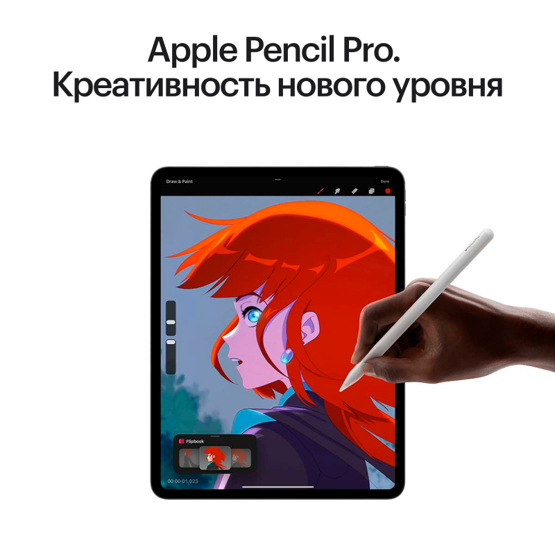 Apple iPad Pro M4, 11” дюймов Wi-Fi 1 ТБ, Чёрный космос