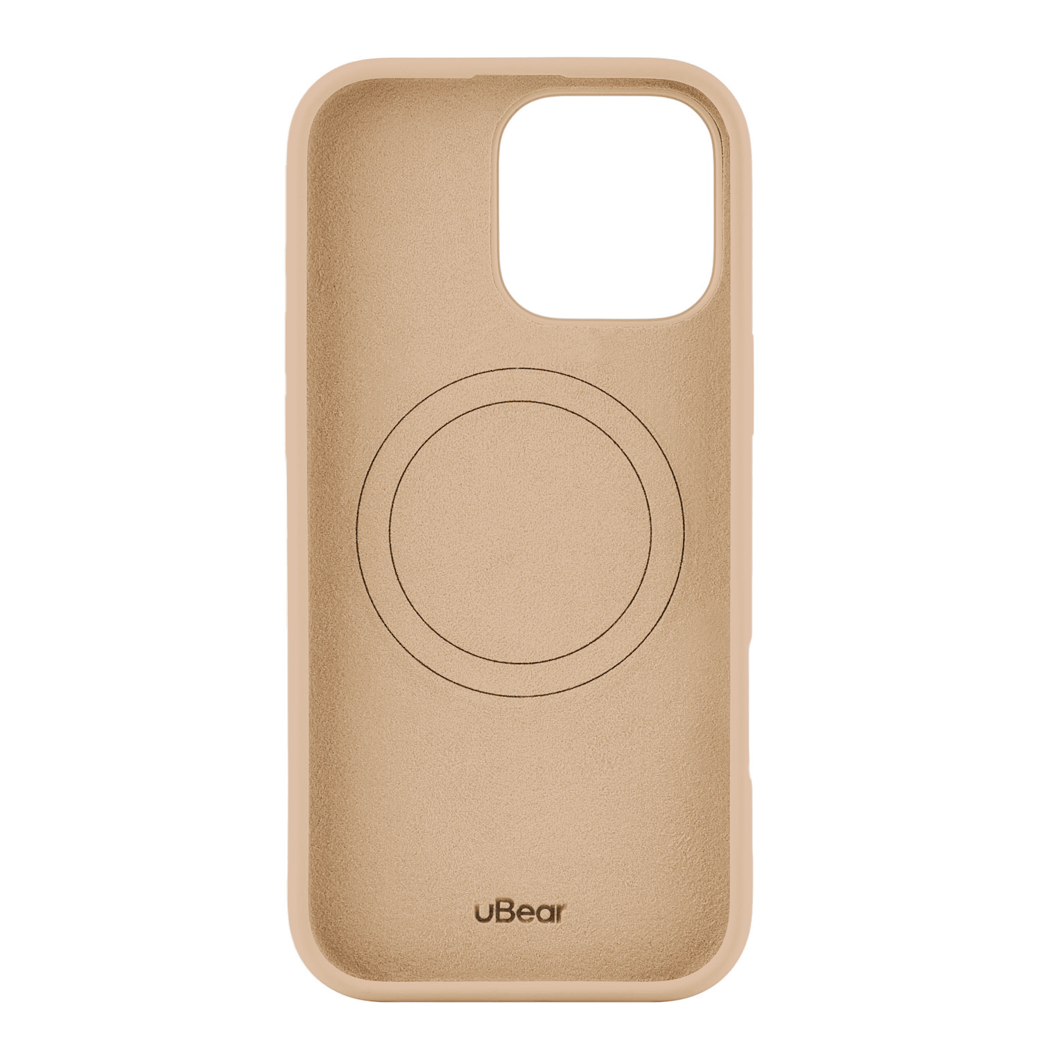 Чехол защитный uBear Touch Mag Case для iPhone 16 Pro Max, латте