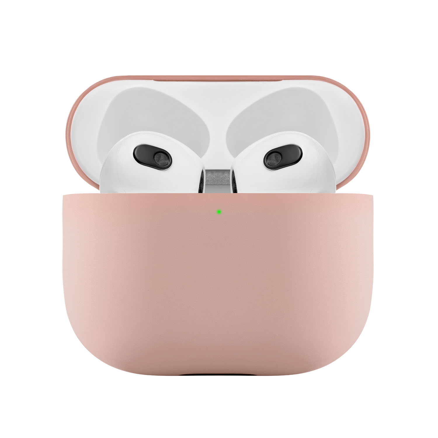 Ультратонкий силиконовый чехол Touch Case для AirPods 3, розовый