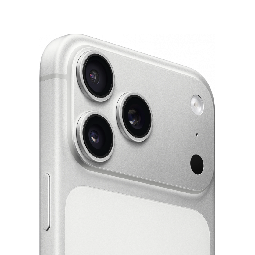 На фото изображено Apple iPhone 17 Pro Max SIM+eSIM, 256 ГБ, Серебристый