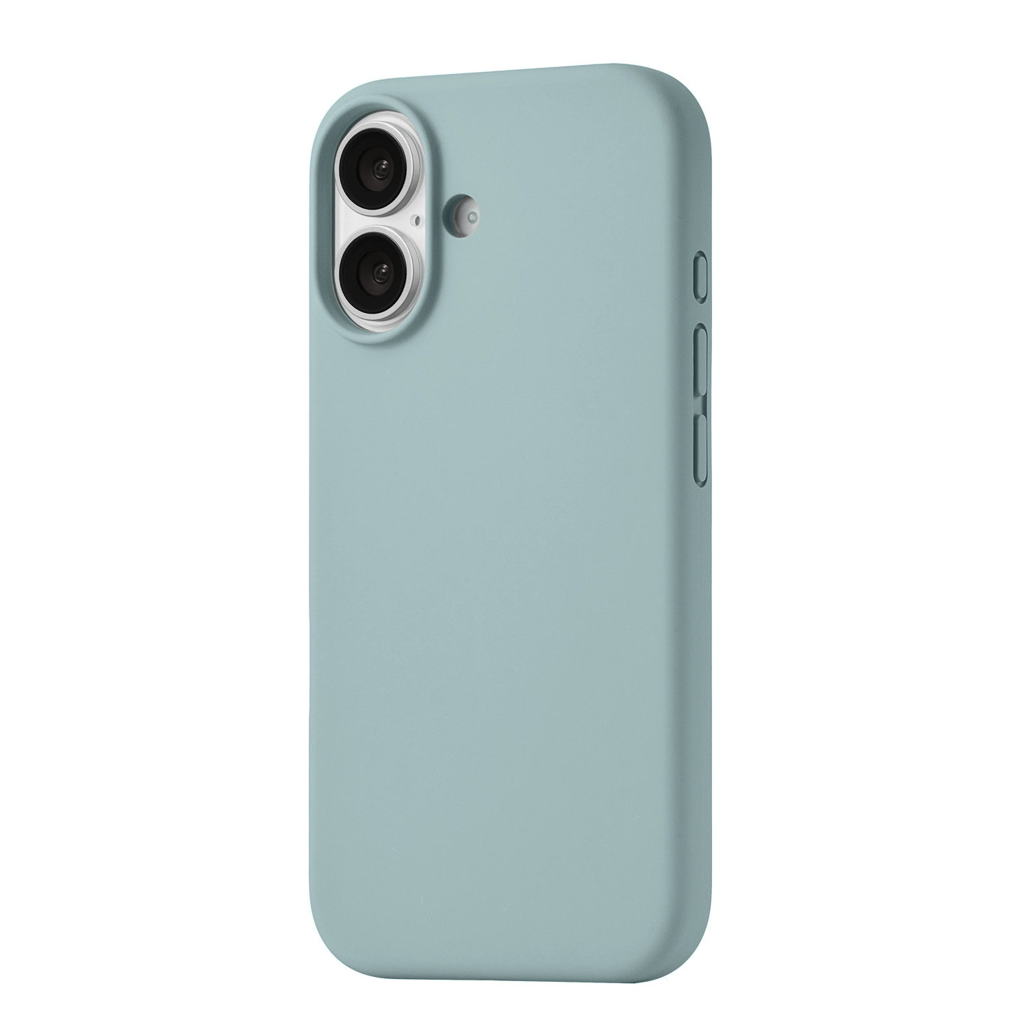 Фото Чехол защитный uBear Touch Mag Case для iPhone 17 MagSafe, холодная мята На фото изображено Чехол защитный uBear Touch Mag Case для iPhone 17 MagSafe, холодная мята
