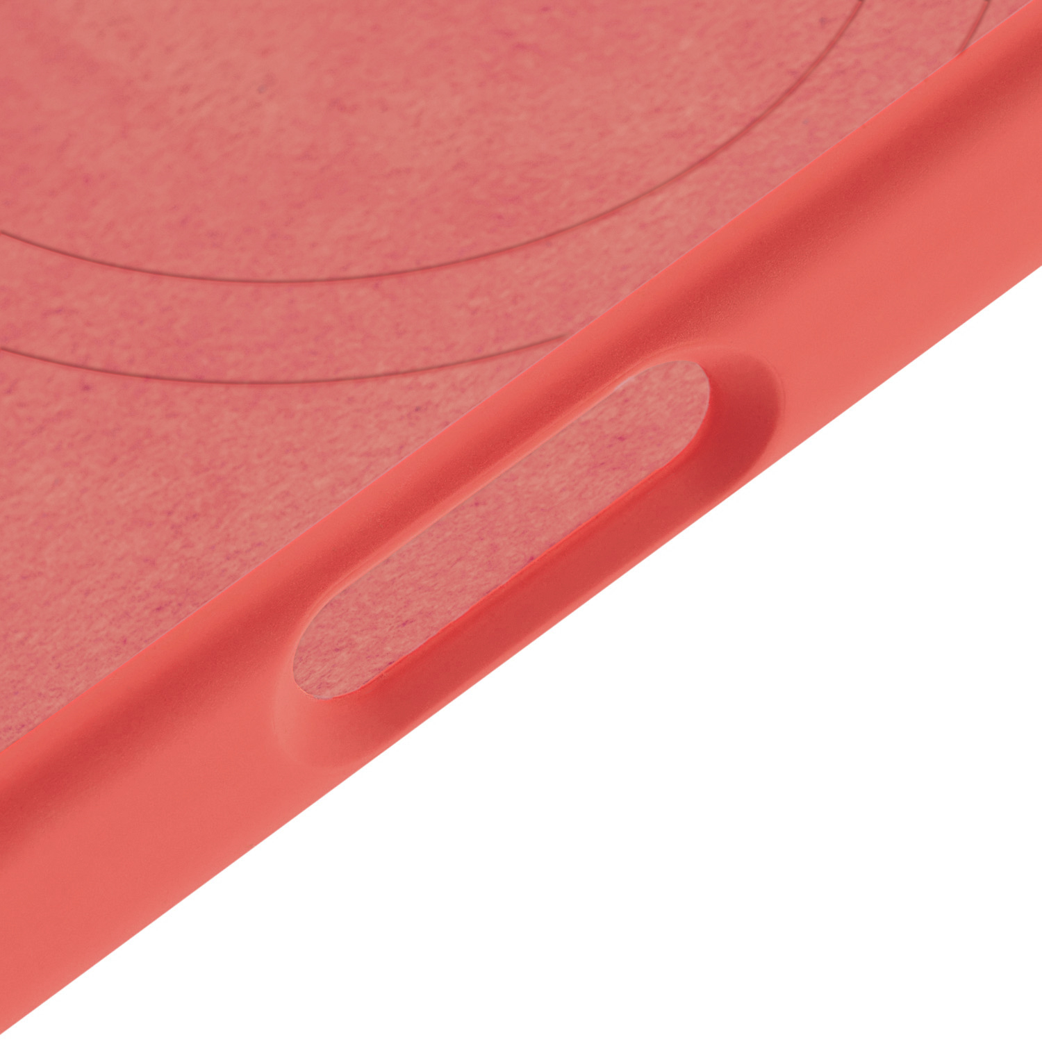 Фото Чехол защитный uBear Touch Mag Case для iPhone 17 Pro Max, MagSafe, коралловый На фото изображено Чехол защитный uBear Touch Mag Case для iPhone 17 Pro Max, MagSafe, коралловый